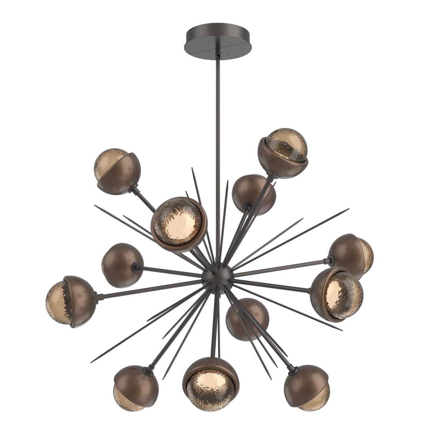 Shown in Graphite finish and Bronze glass and Burnished Bronze accent