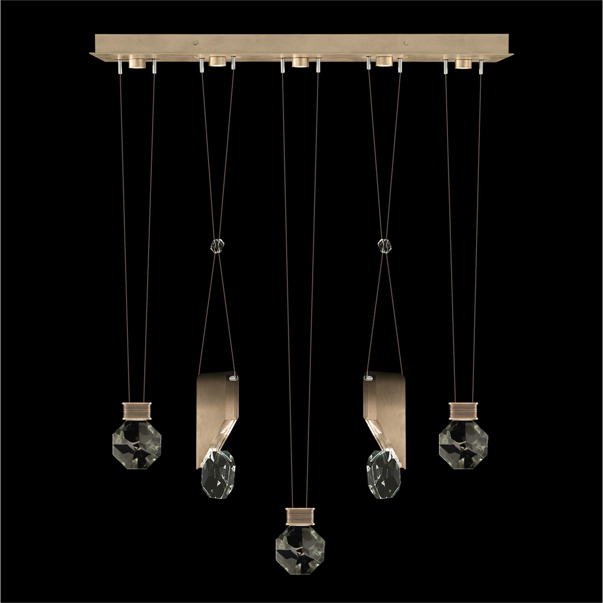 Aria 43 Inch Linear Suspension Light by Fine Art Handcrafted Lighting