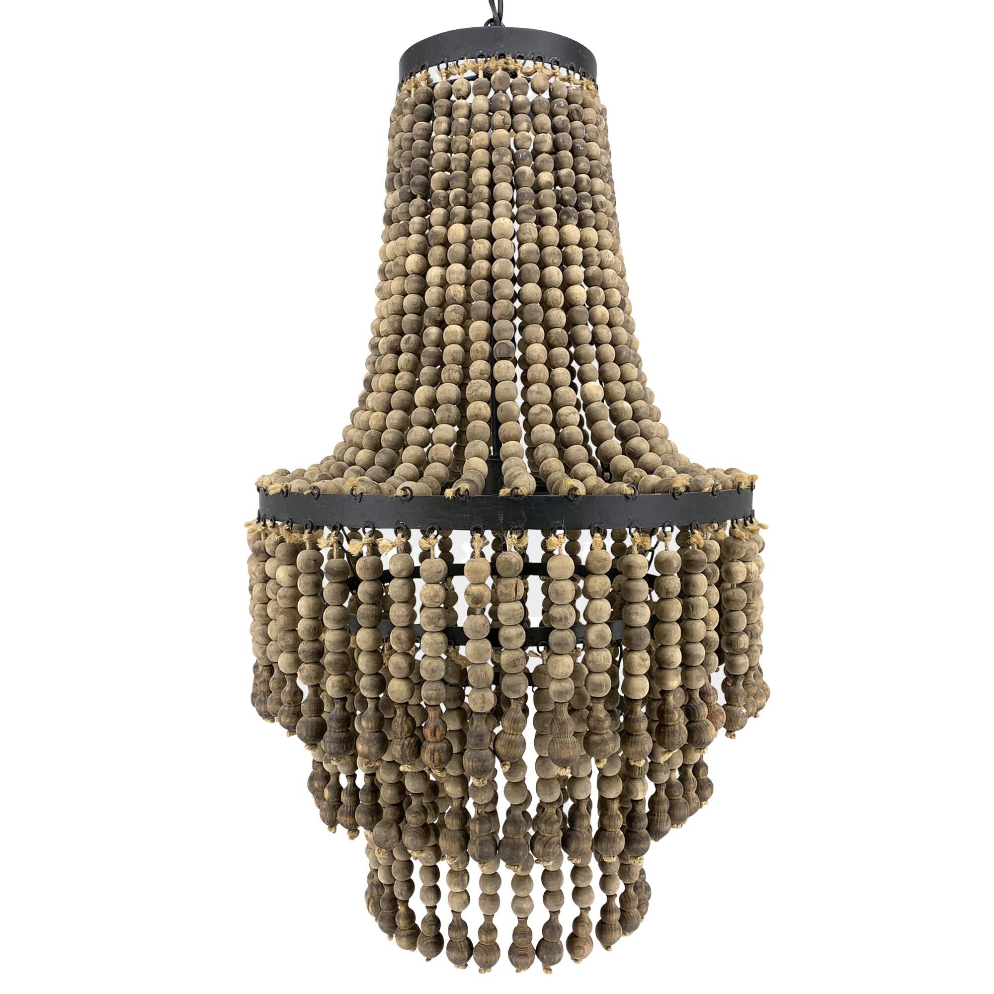 Harp and Finial Banks 17 Inch Mini Chandelier