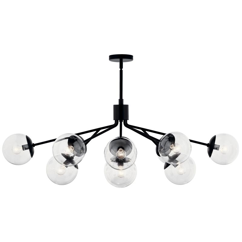 Silvarious Medium Linear Chandelier by Kichler
