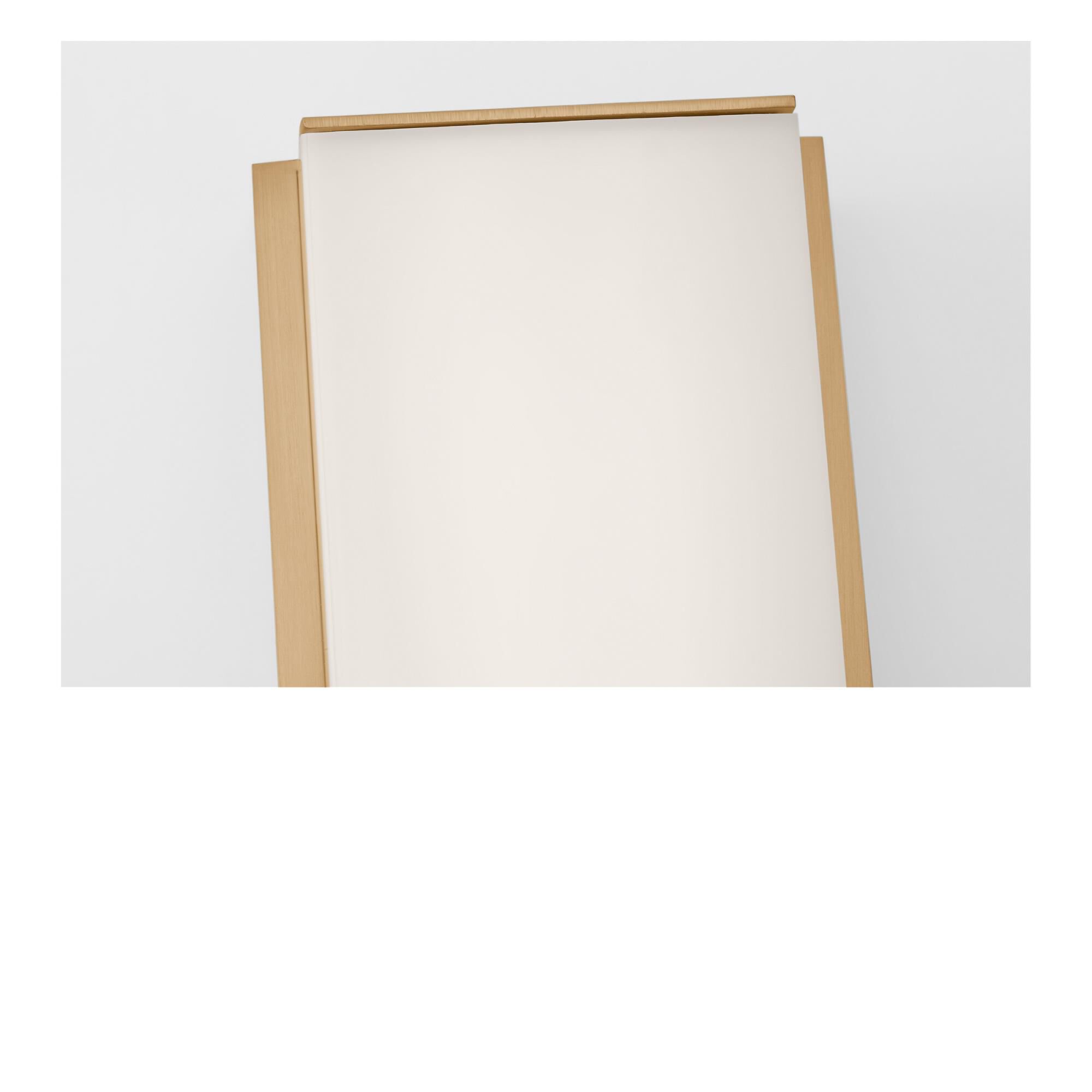 Shown in Satin Brass finish and White Acrylic Diffuser shade