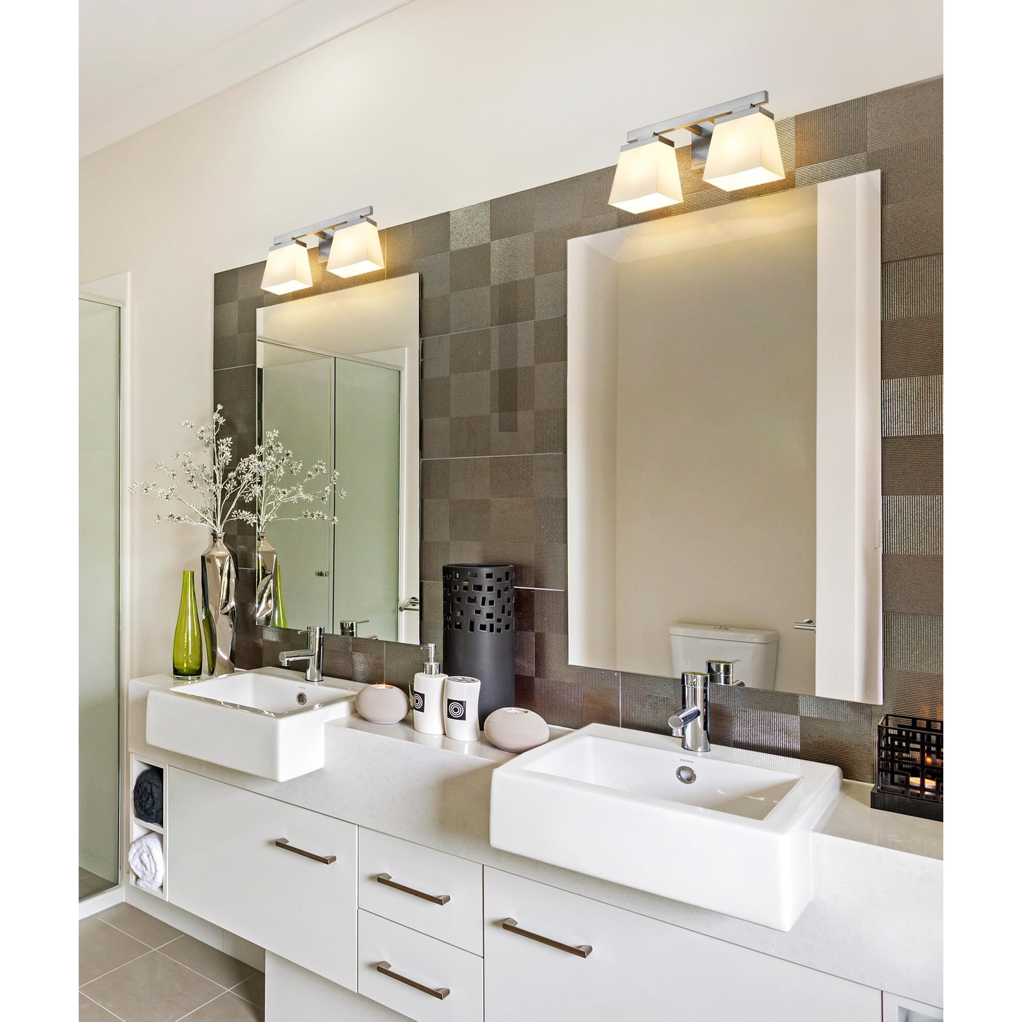 Shown in Brushed Nickel finish