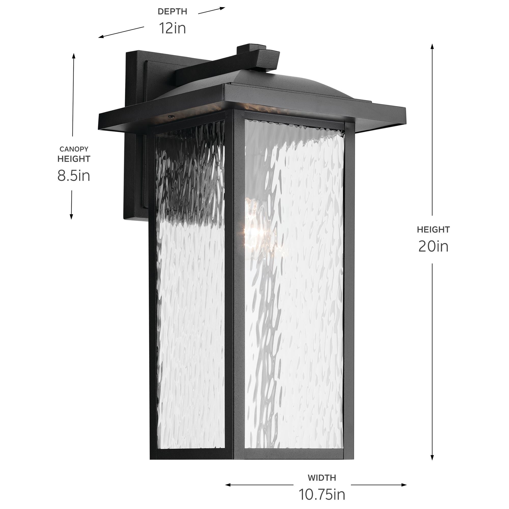 Capanna 20 Inch Outdoor Wall Light by Kichler Lighting