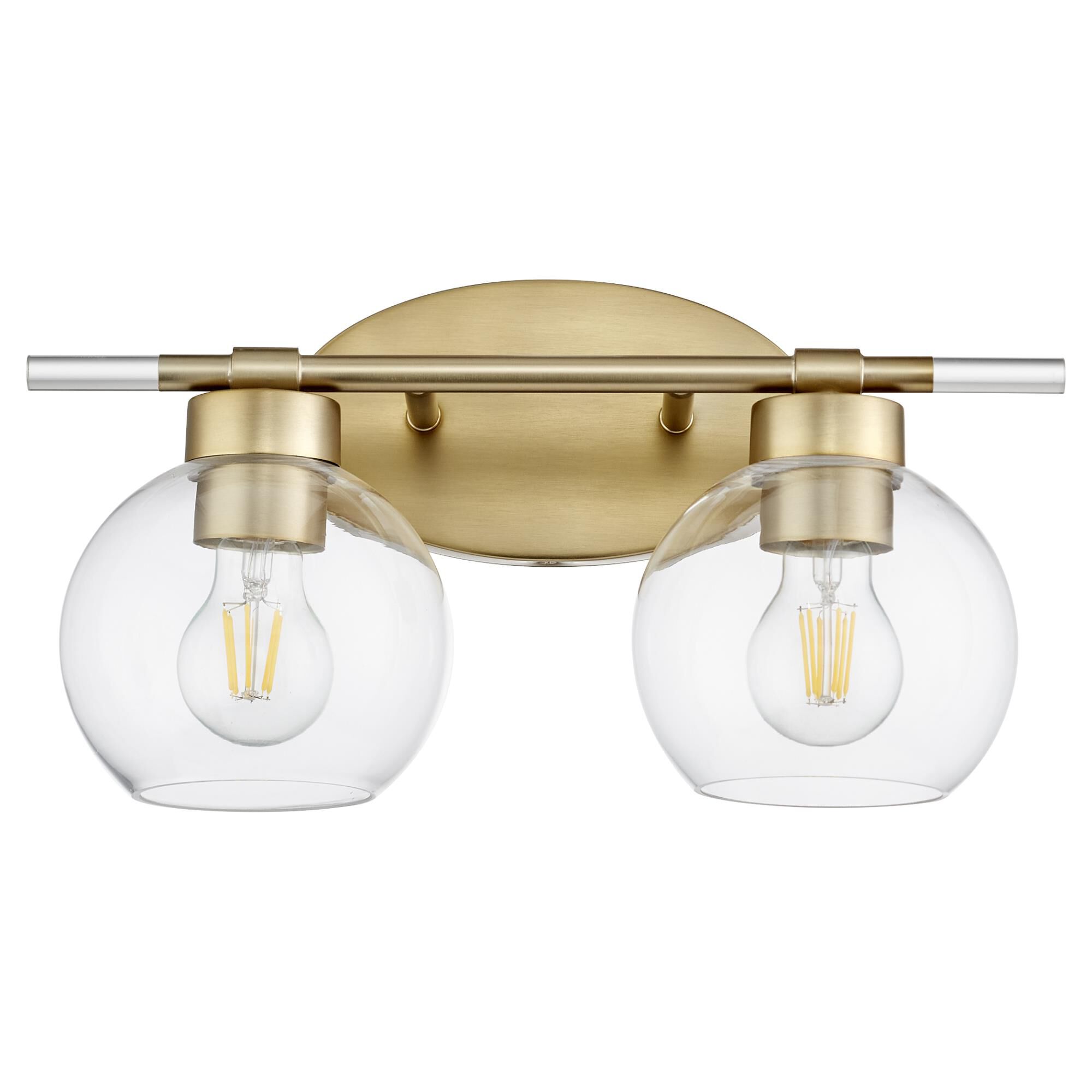 Volan 15 Inch 2 Light Bath Vanity Light by Quorum International