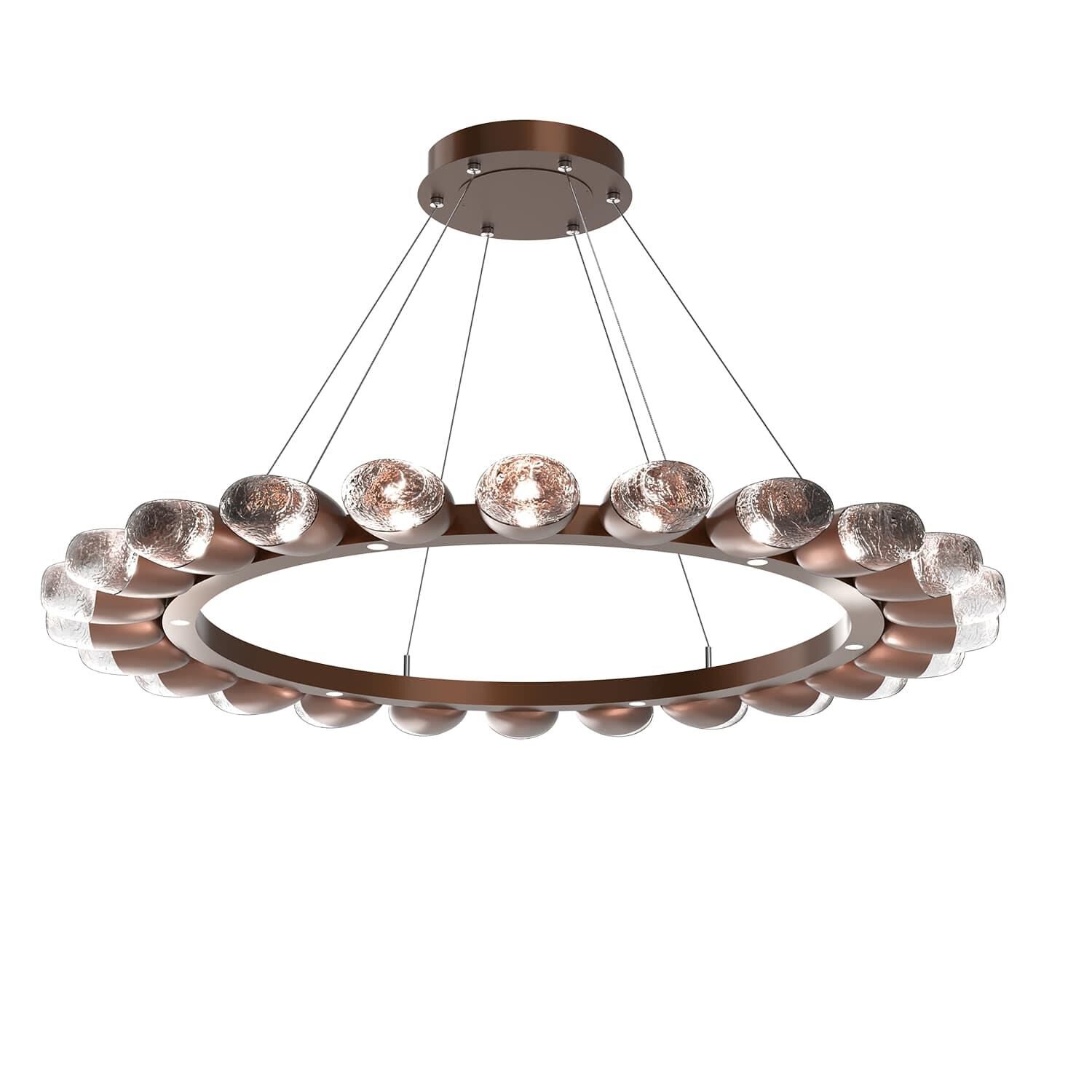 Pebble Chandelier by Hammerton Studio