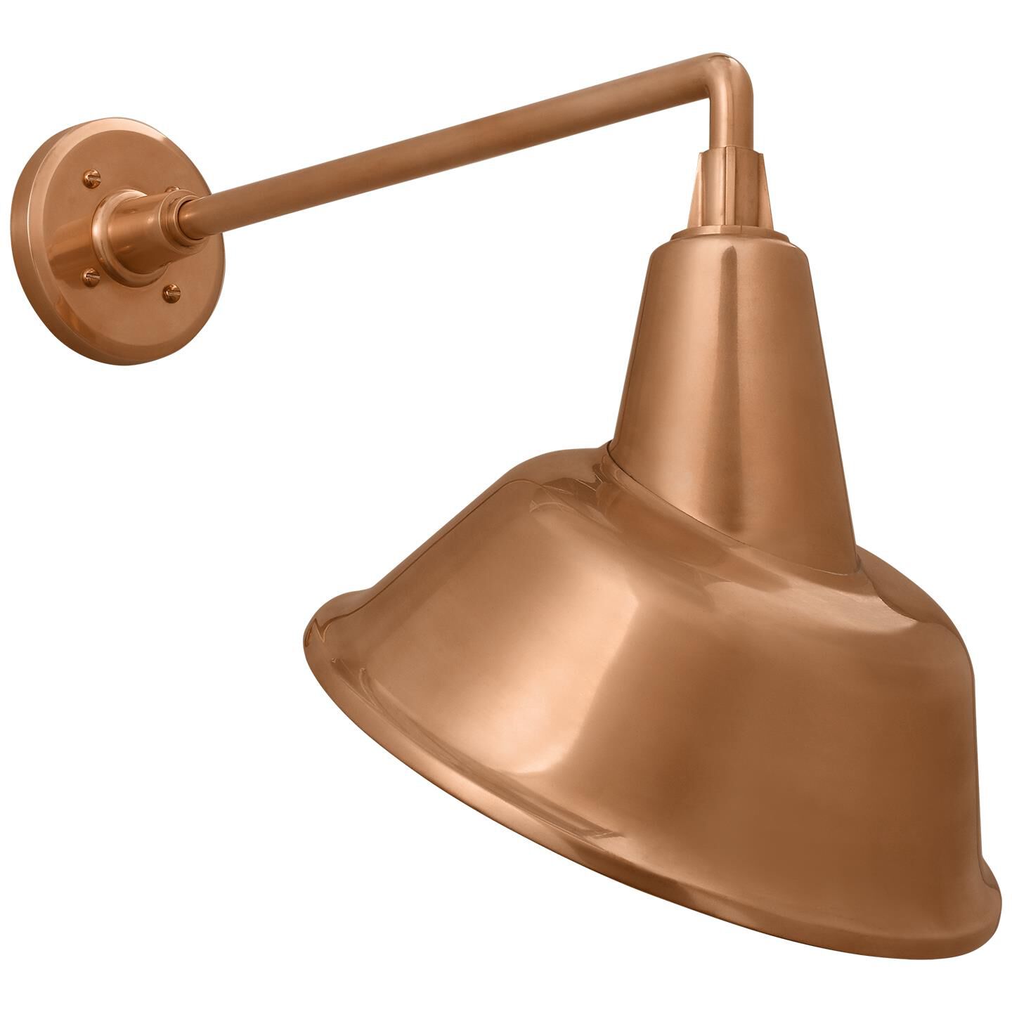 Shown in Soft Copper finish and Copper shade