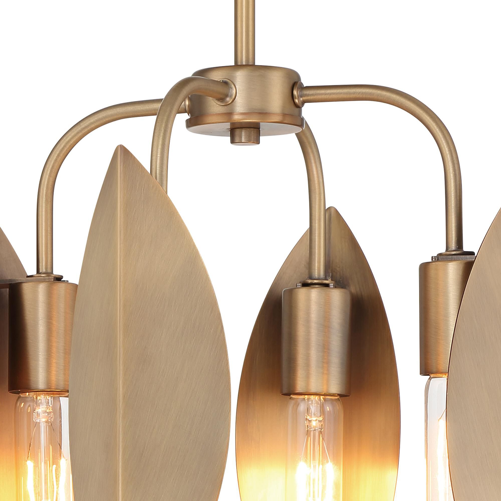 Eden 12 Inch 4 Light Semi Flush Mount by Designers Fountain