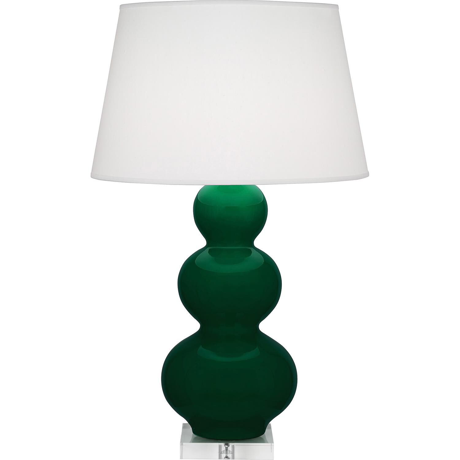 Triple Gourd 33 Inch Table Lamp by Robert Abbey