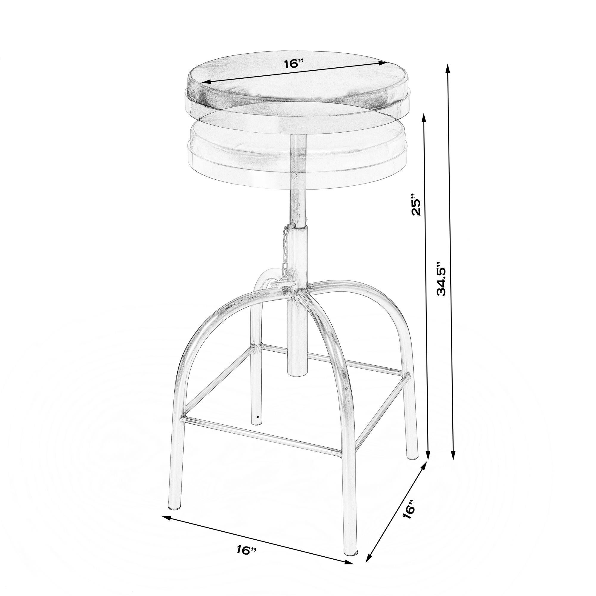 Clyde Stool by Butler Specialty Company