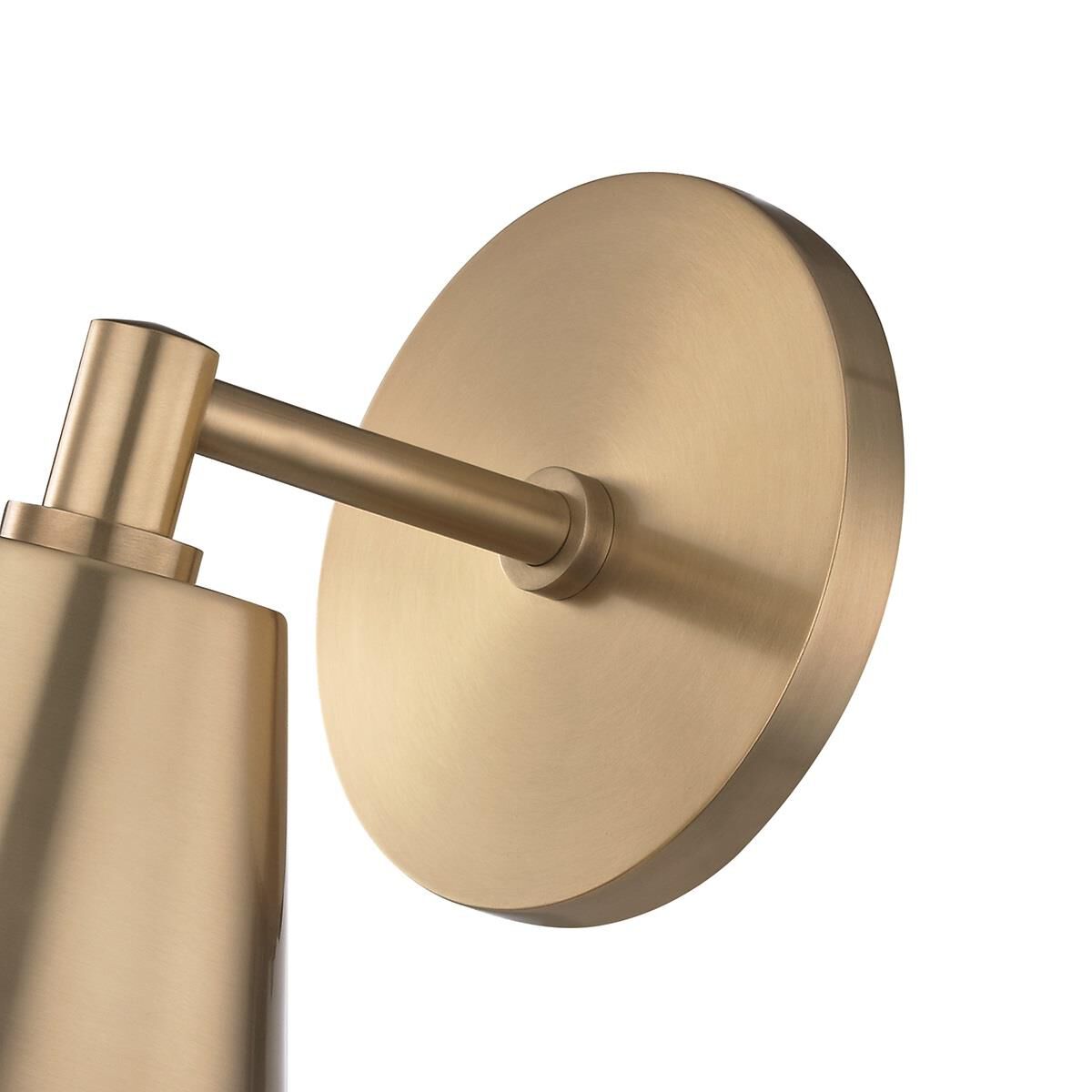 Shown in Aged Brass finish and Opal Etched glass