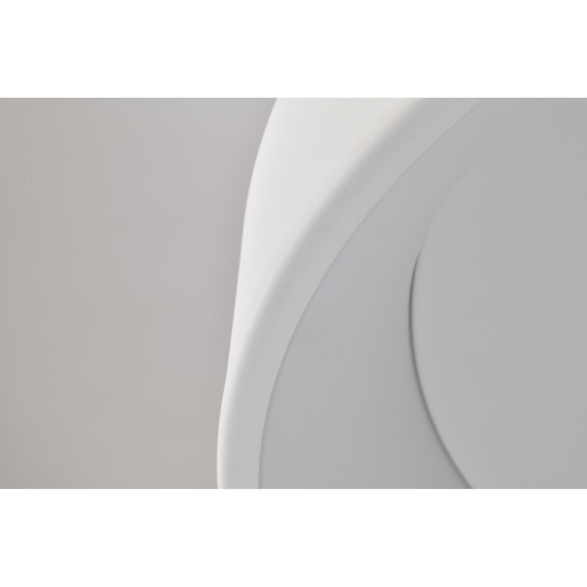 Shown in White finish