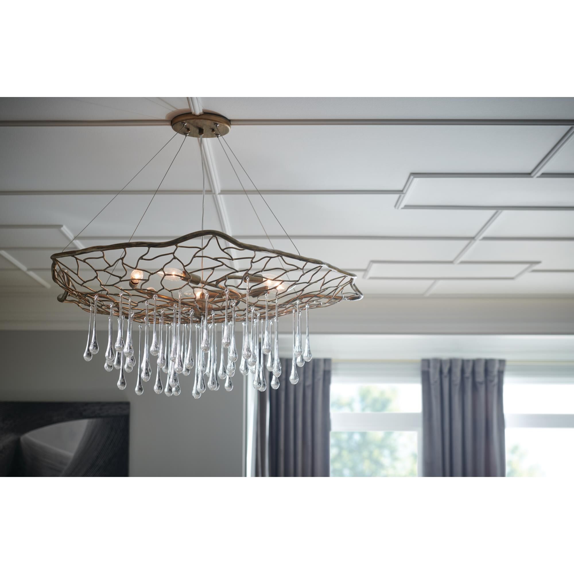 Laguna 36 Inch 6 Light Chandelier by Hinkley Lighting