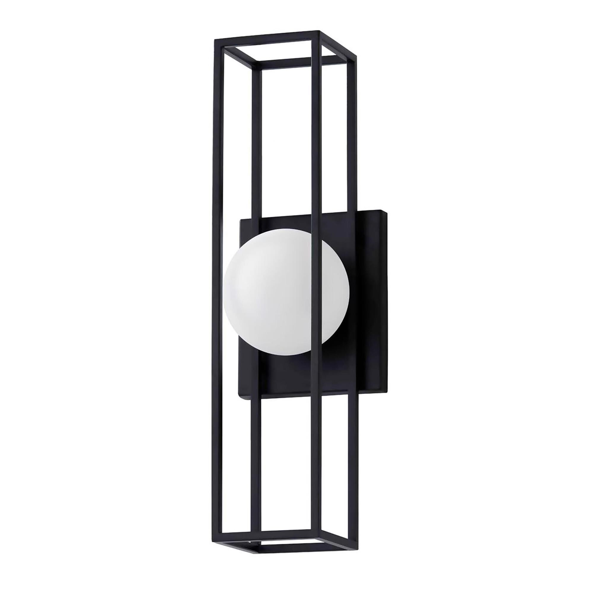 Justice Design Group Fusion Float 18 Inch Tall LED Outdoor Wall Light