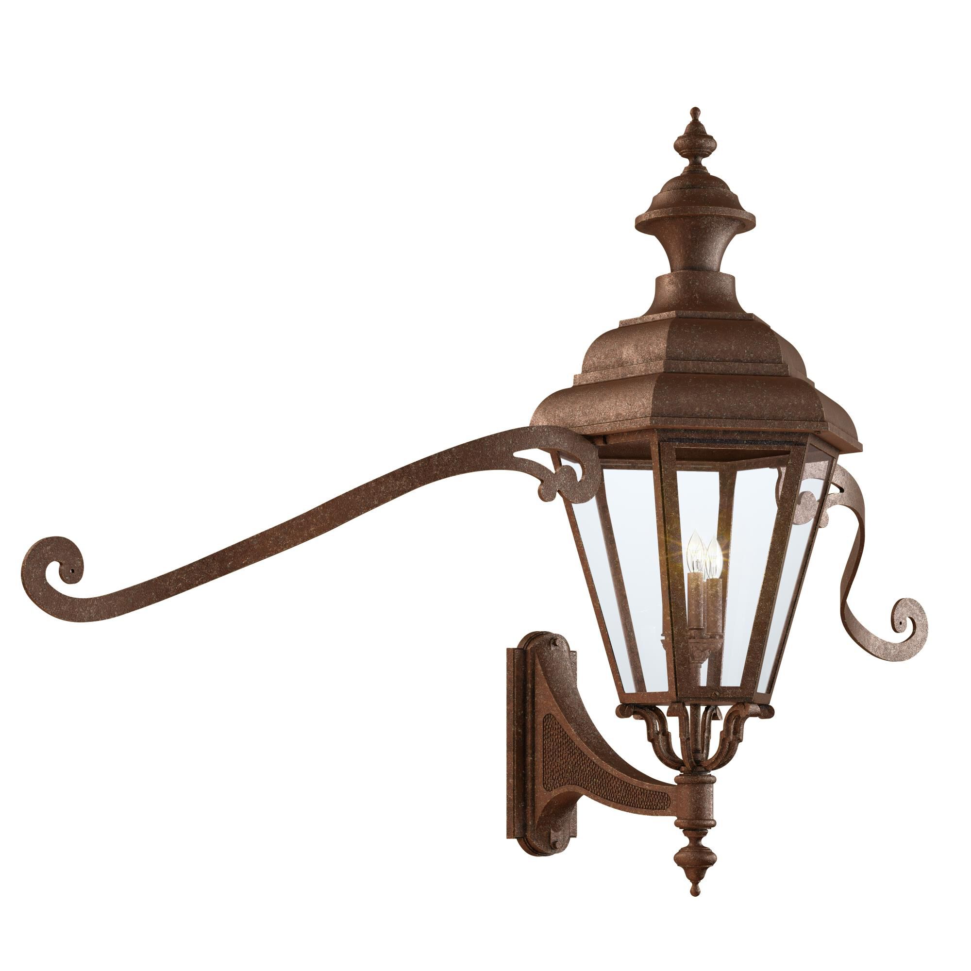 Shown in Ironstone finish and Ca glass