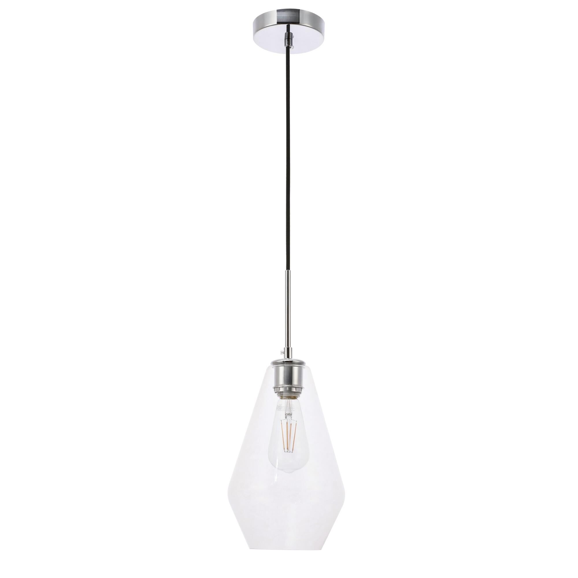 Gene 7 Inch Mini Pendant by Elegant Lighting