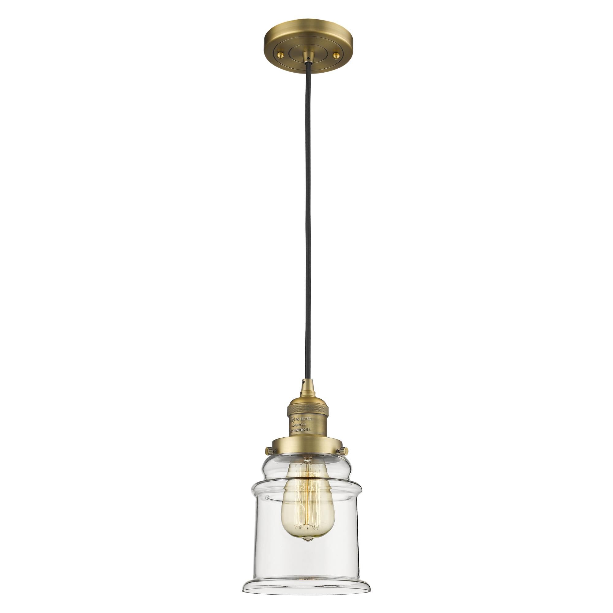 Bruno Marashlian Canton 6 Inch Mini Pendant by Innovations Lighting