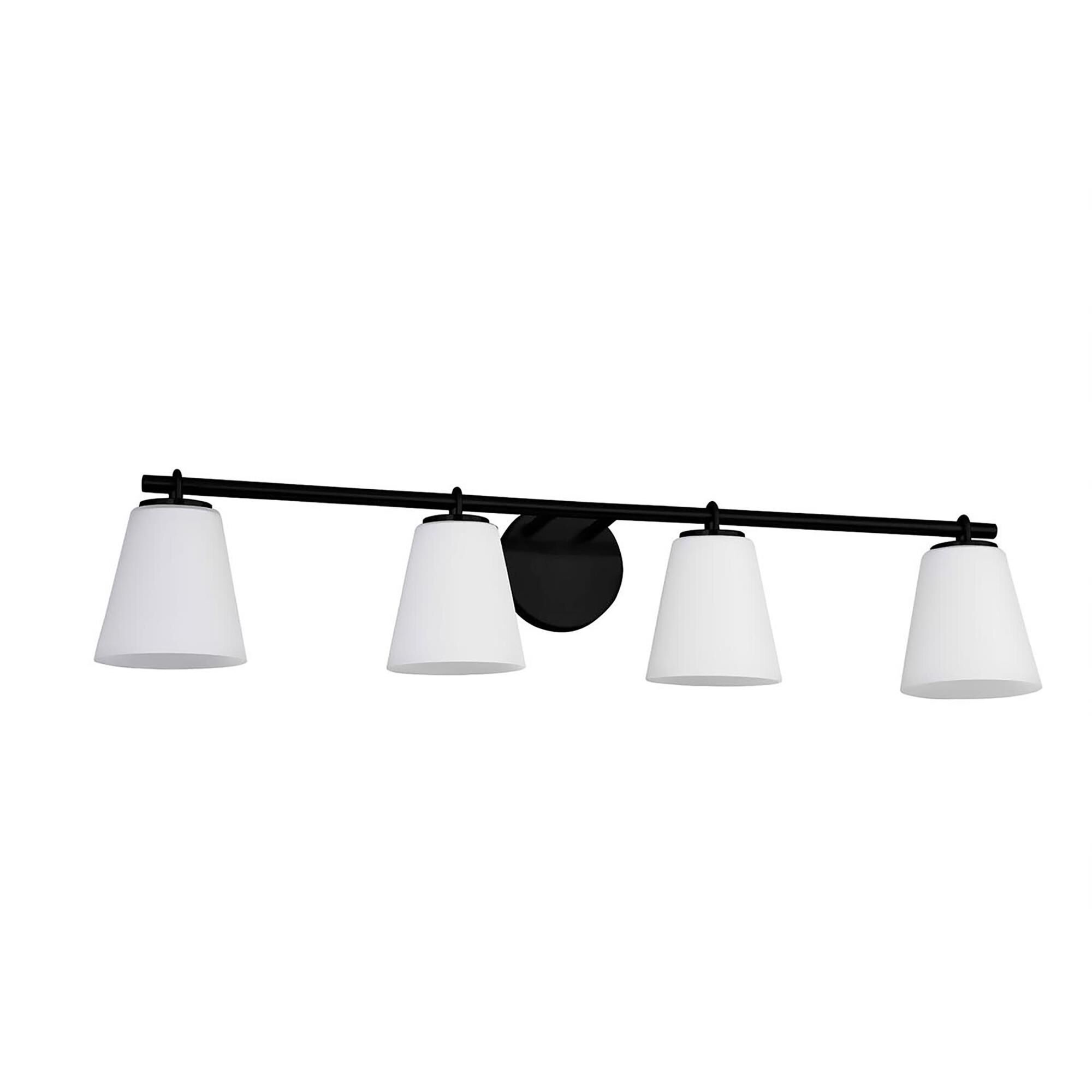 Fusion Alpino 35 Inch 4 Light Bath Vanity Light by Justice Design Group