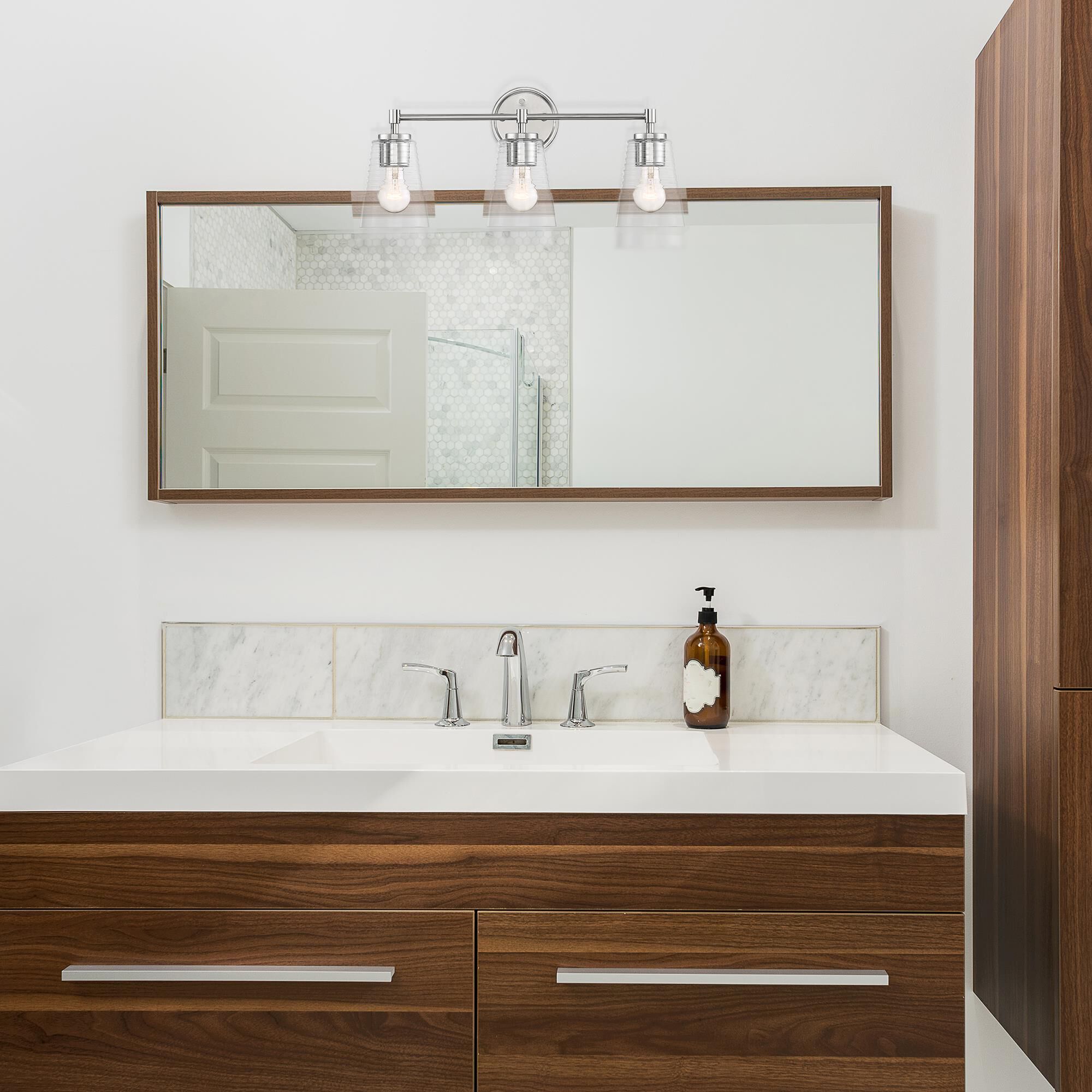 Ingo 24 Inch 3 Light Bath Vanity Light by Designers Fountain