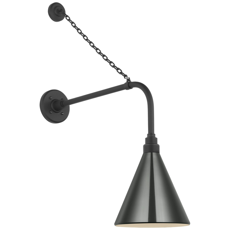 Thomas O'Brien Academy Barn Light 33 Inch Outdoor Wall Light by Visual Comfort Signature Collection