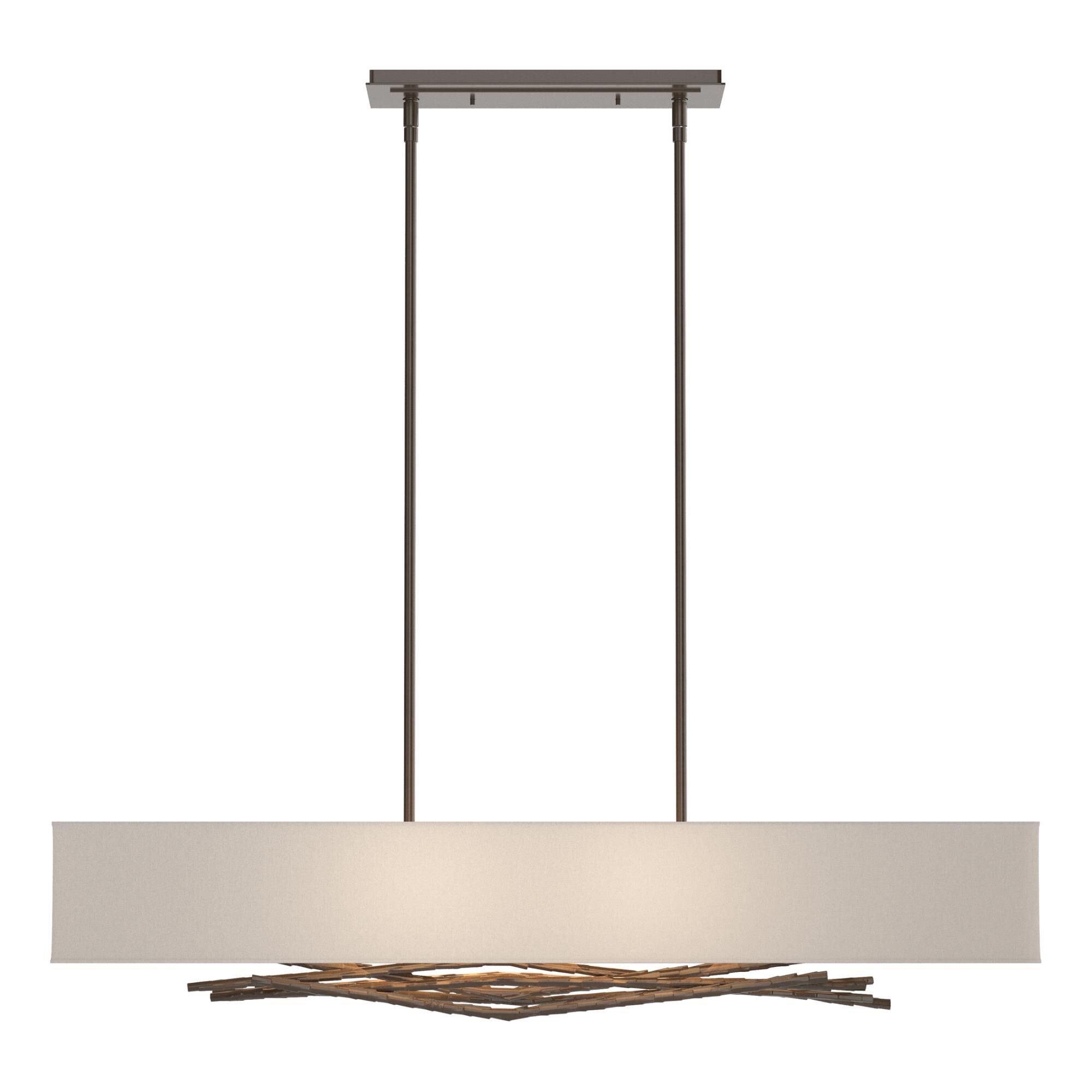Brindille 42 Inch Linear Suspension Light by Hubbardton Forge