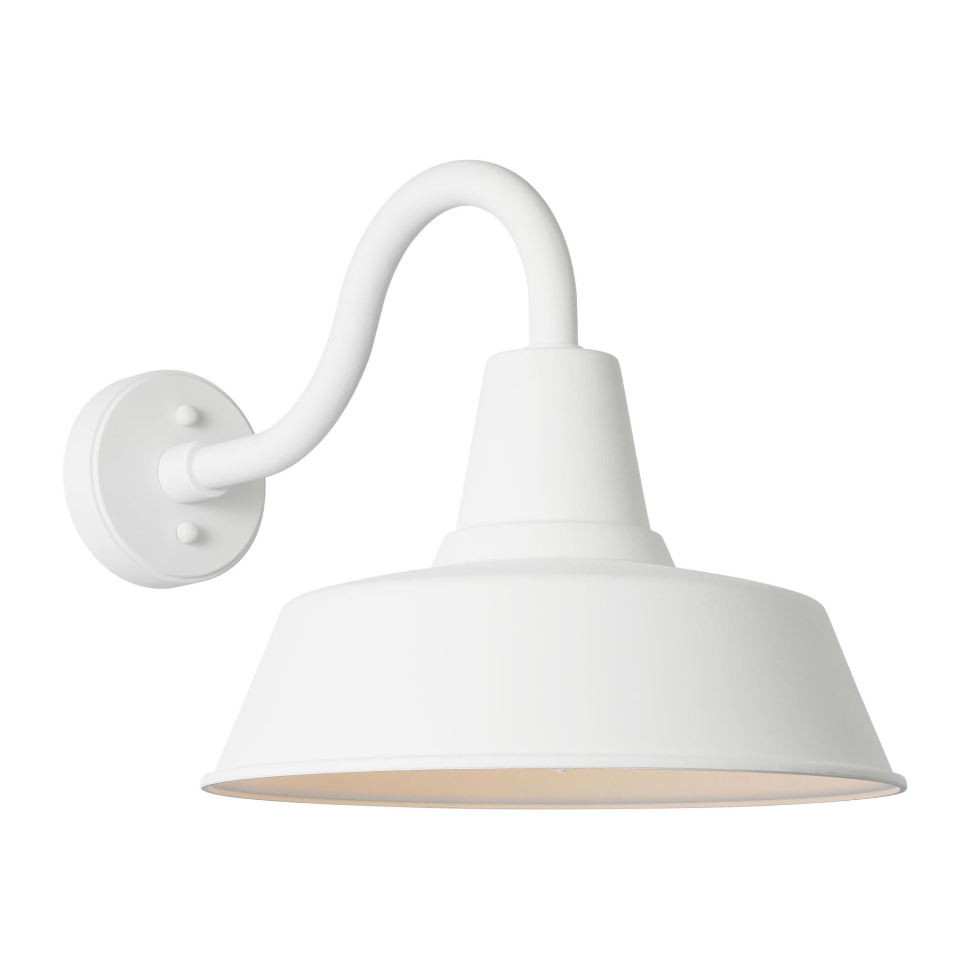 Shown in Outdoor Textured White finish