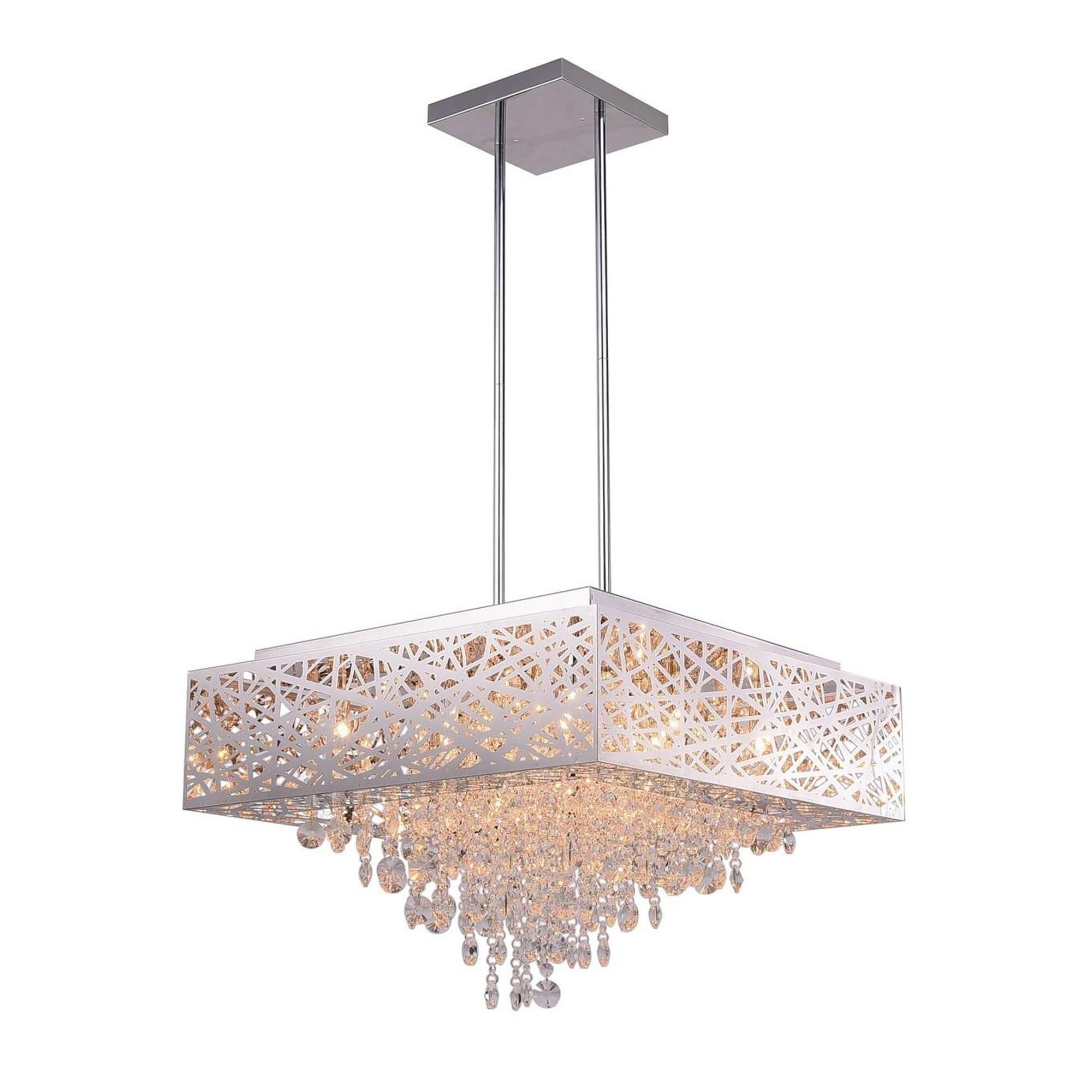 Eternity 22 Inch 12 Light Mini Chandelier by CWI Lighting