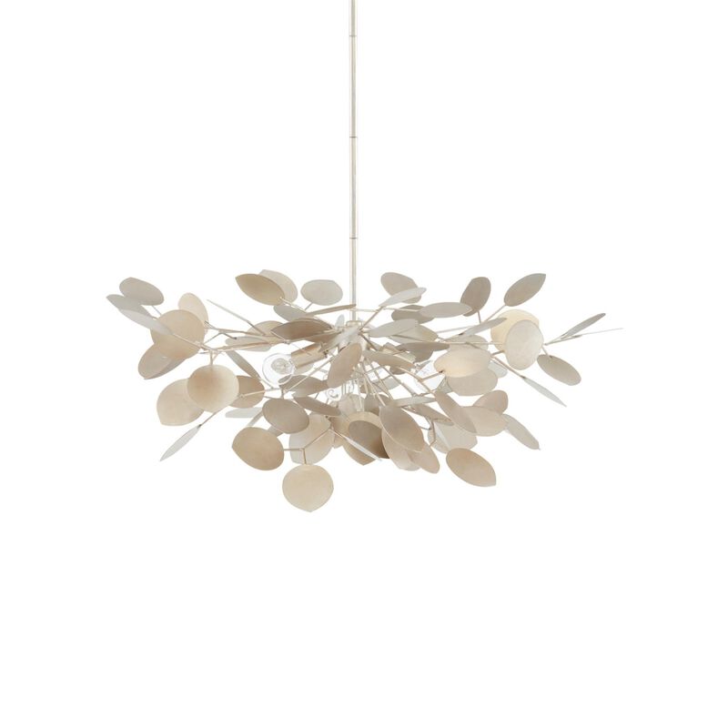 Lunaria 31 Inch Chandelier by Currey & Company