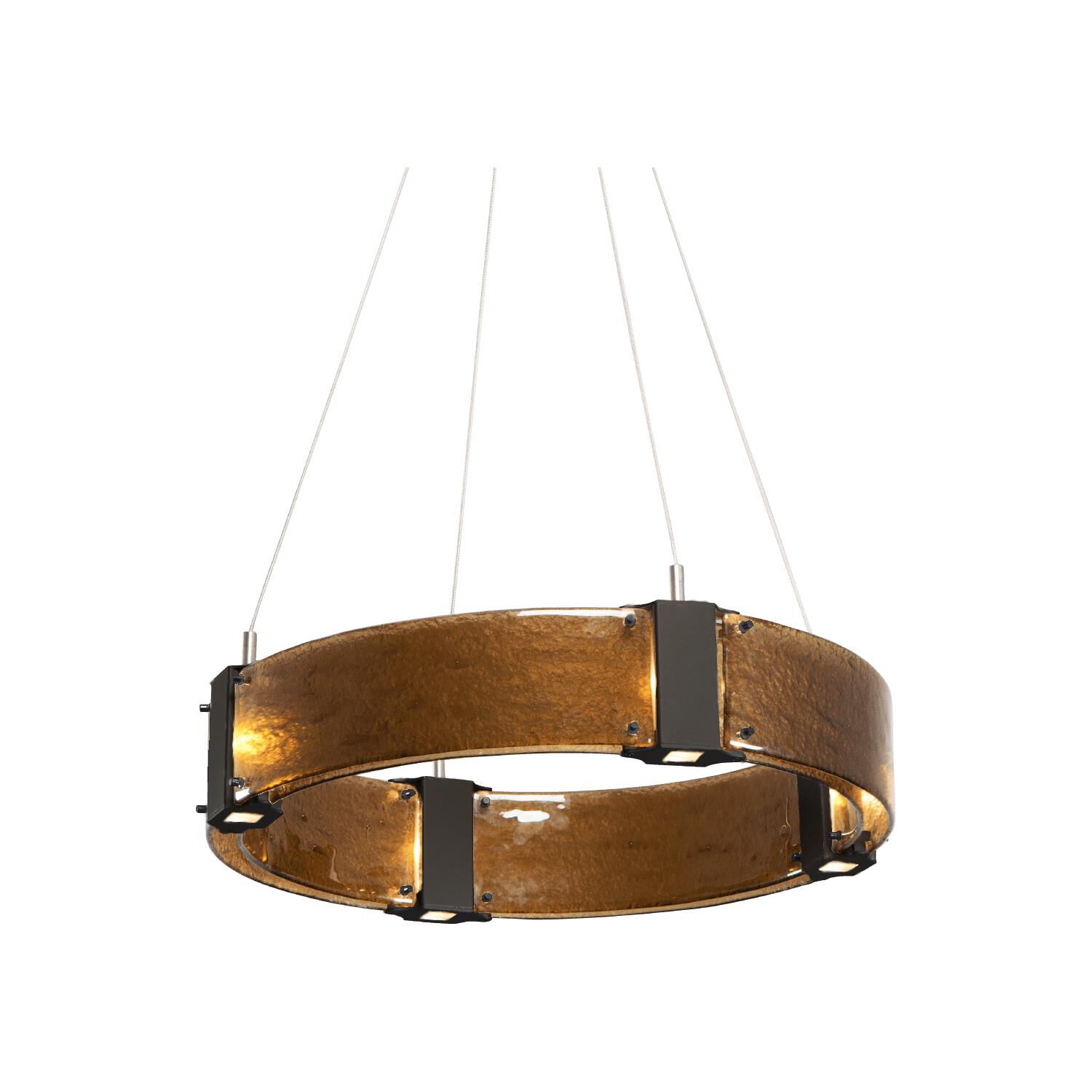 Parallel 23 Inch 12 Light LED Chandelier by Hammerton Studio
