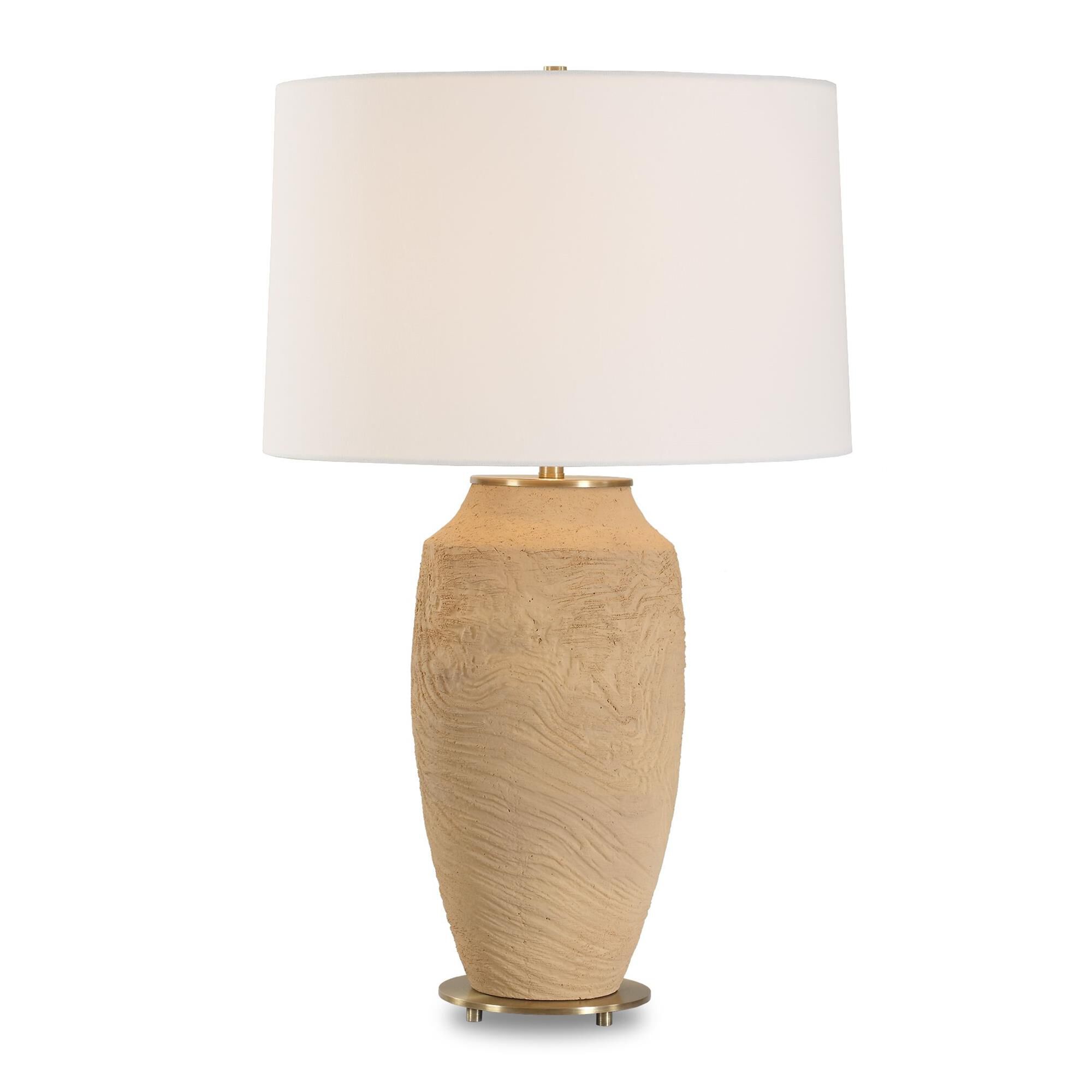 Shown in Brown finish and Round Hardback  Rolled Edge With White Liner Inside shade