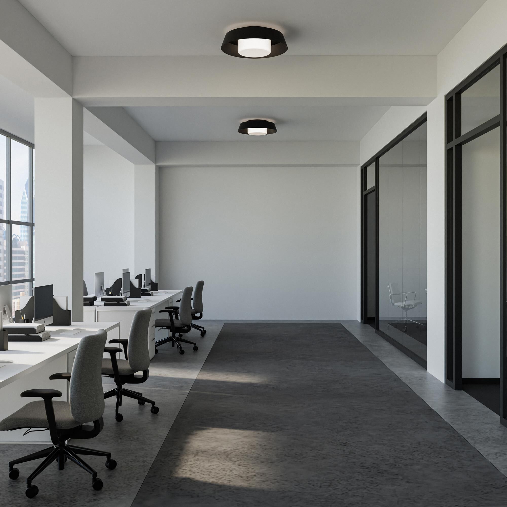 Shown in Black finish