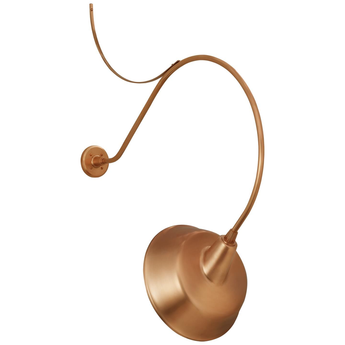 Shown in Soft Copper finish and Copper shade