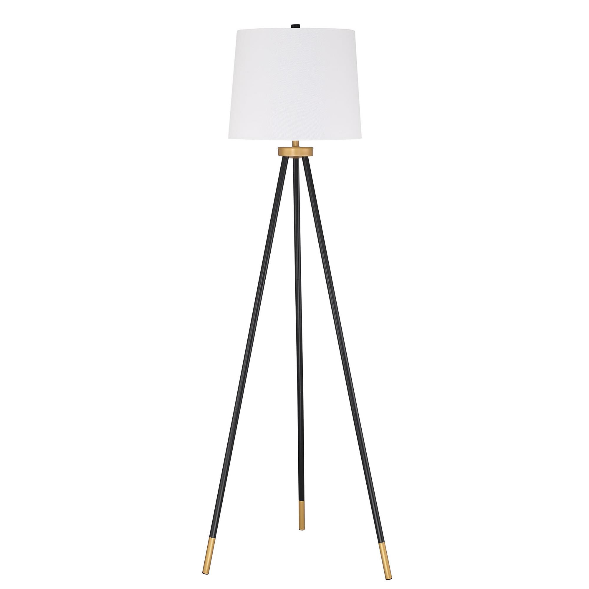 Shown in Painted Black / Painted Gold finish and White glass