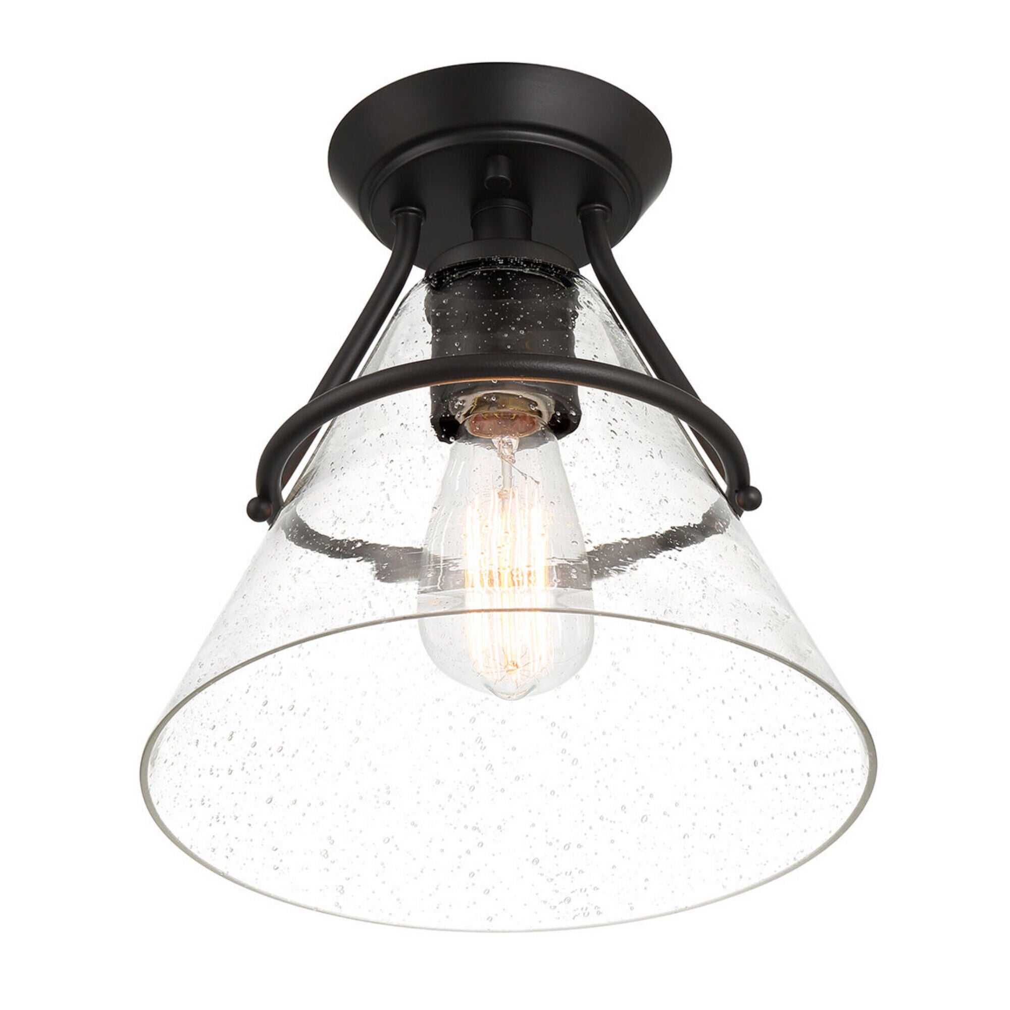10 Inch Semi Flush Mount,