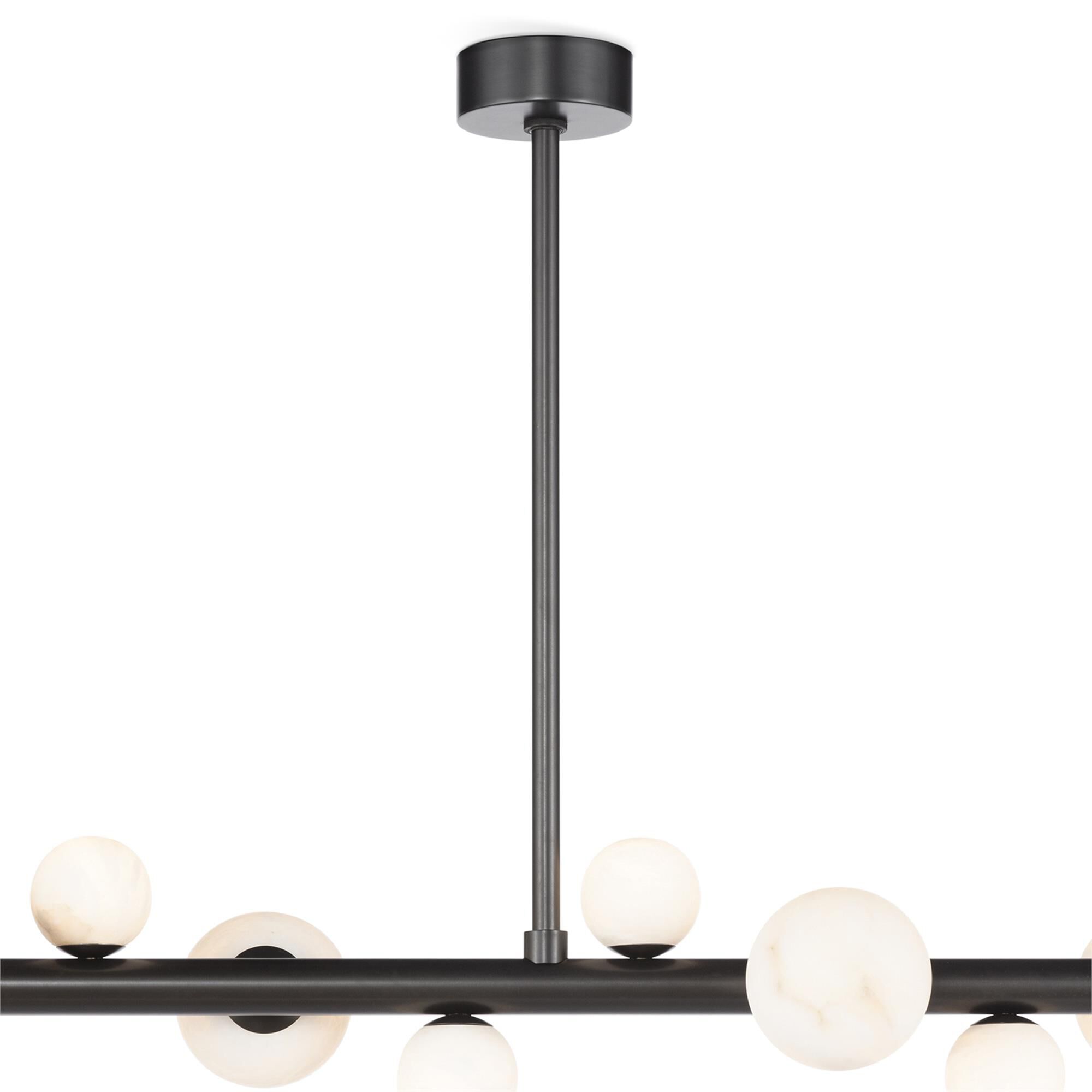 Shown in Oil Rubbed Bronze finish and - None - shade