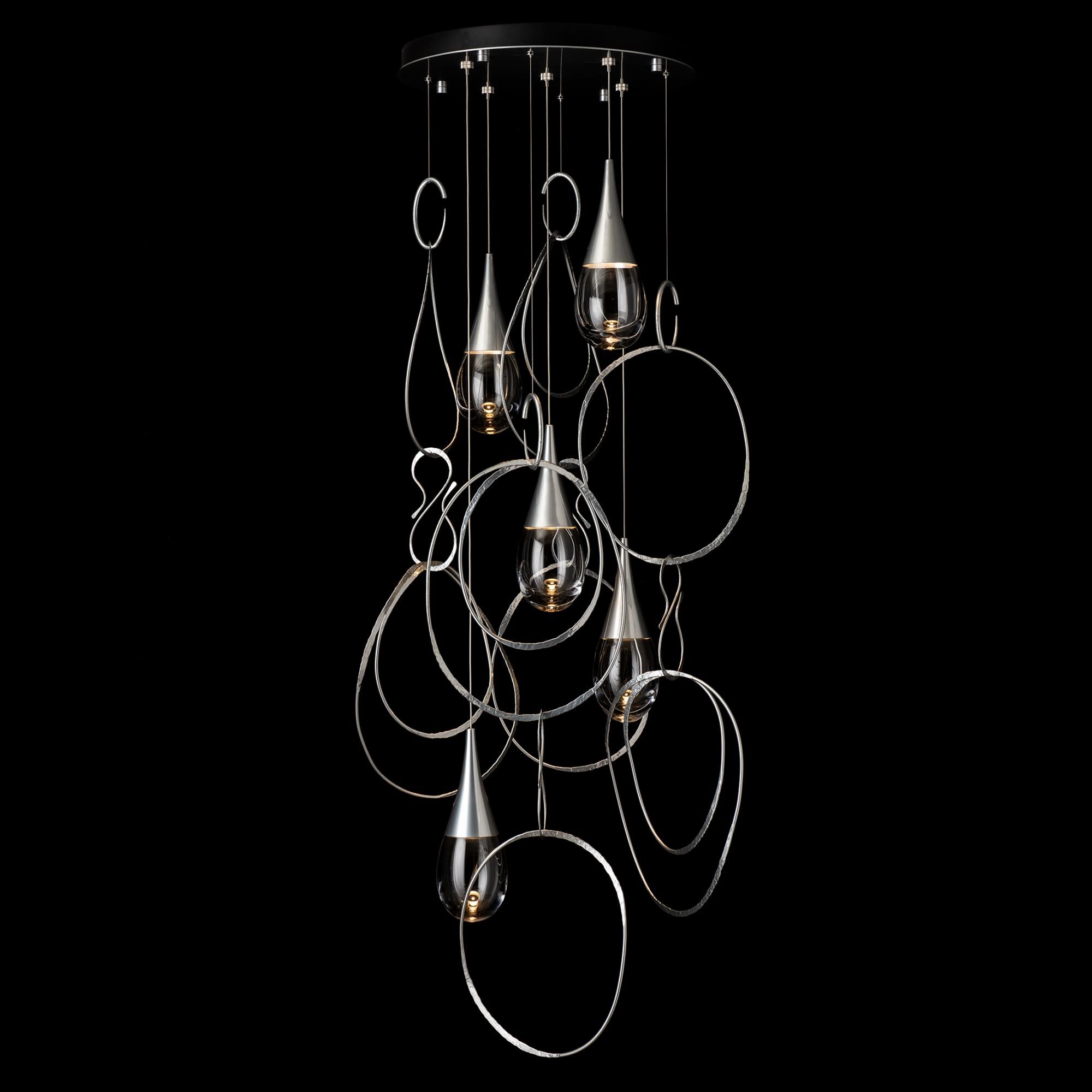 Lyric 31 Inch Multi Light Pendant by Hubbardton Forge
