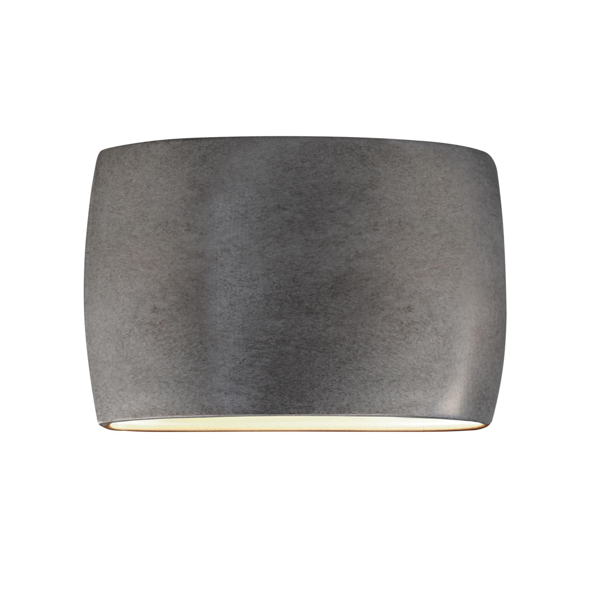 Ambiance 9 Inch Tall 2 Light LED Outdoor Wall Light by Justice Design Group