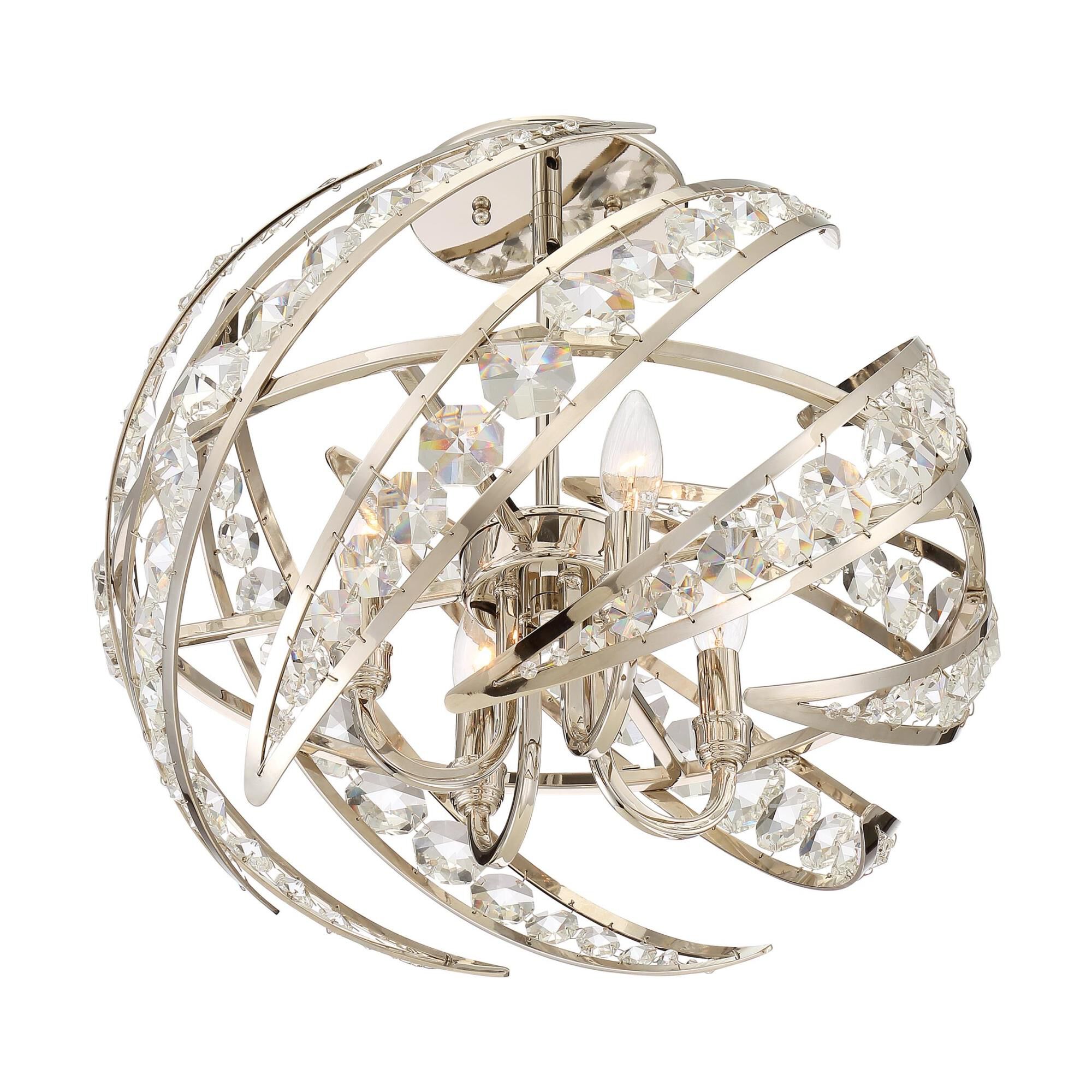 Shown in Polished Nickel finish