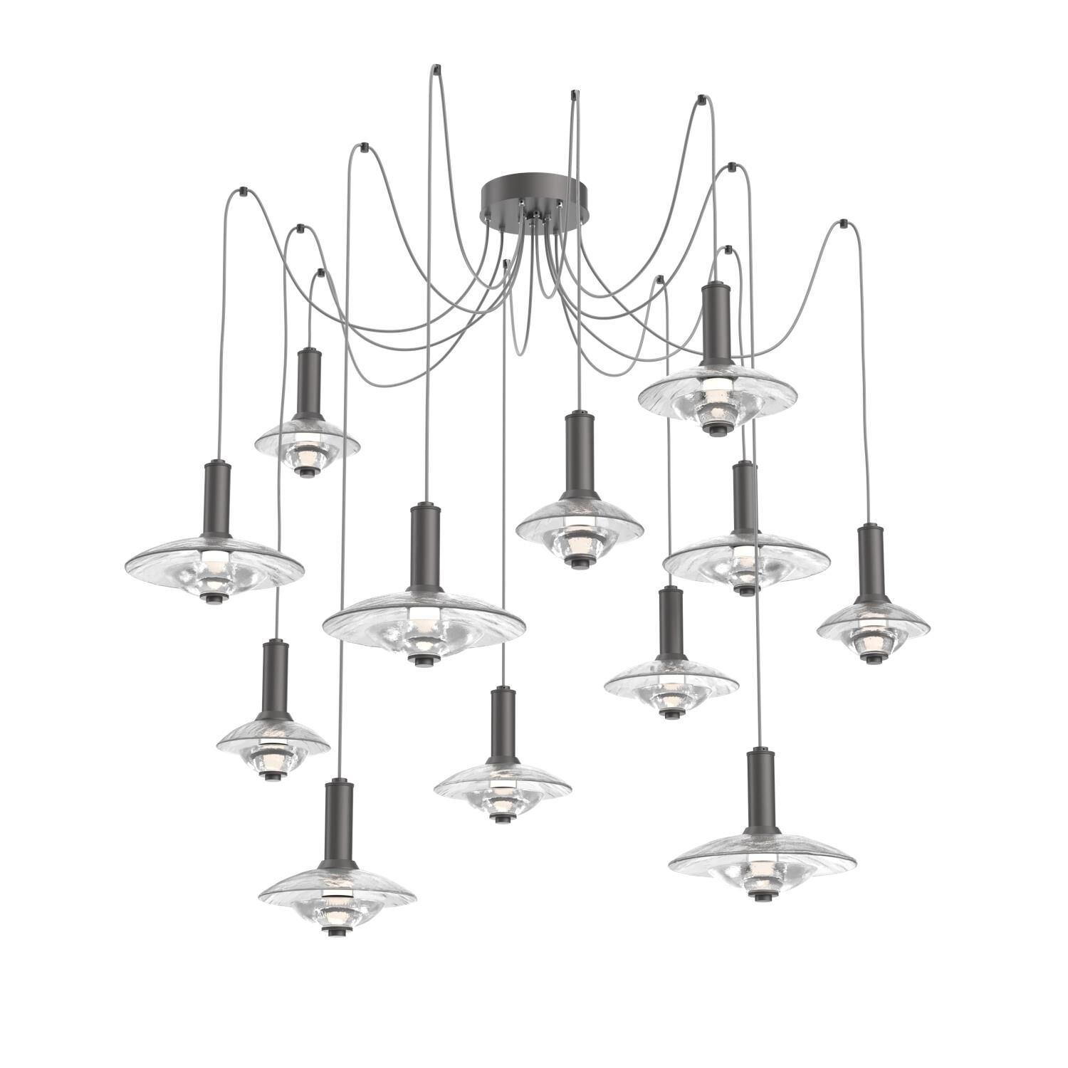 Levi Wilson Cirrus 72 Inch Multi Light Pendant by Hammerton Studio