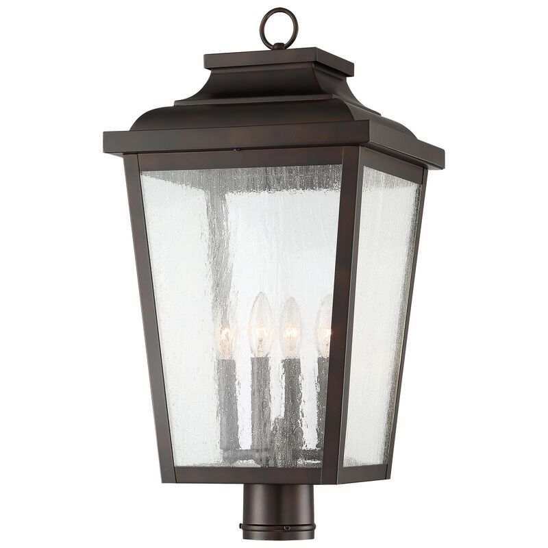 Irvington Manor 24 Inch Outdoor Post Lamp by Minka Lavery