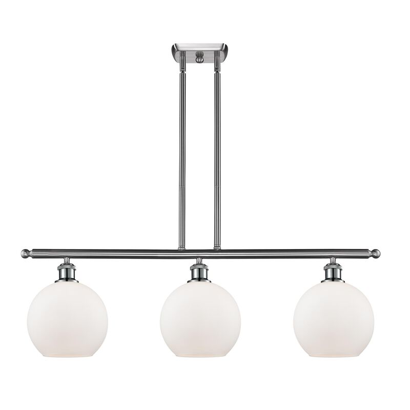 Bruno Marashlian Athens 36 Inch 3 Light Linear Suspension Light by Innovations Lighting