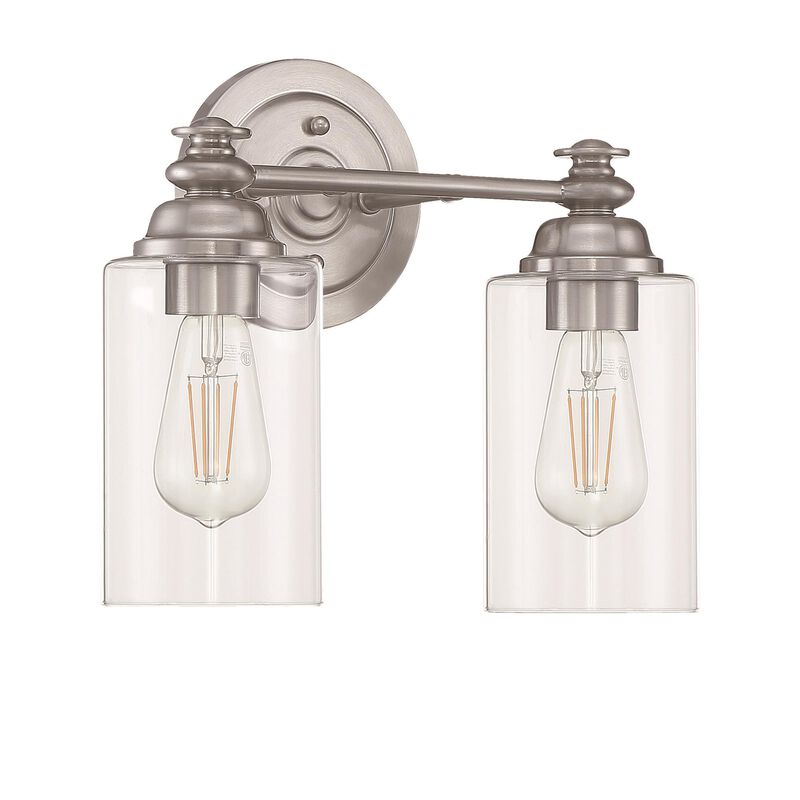 Dardyn 13 Inch 2 Light Bath Vanity Light by Craftmade
