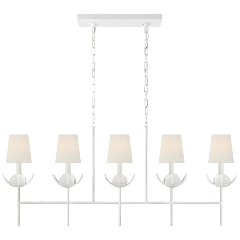 Julie Neill Illana 5 Light Linear Suspension Light by Visual Comfort Signature Collection