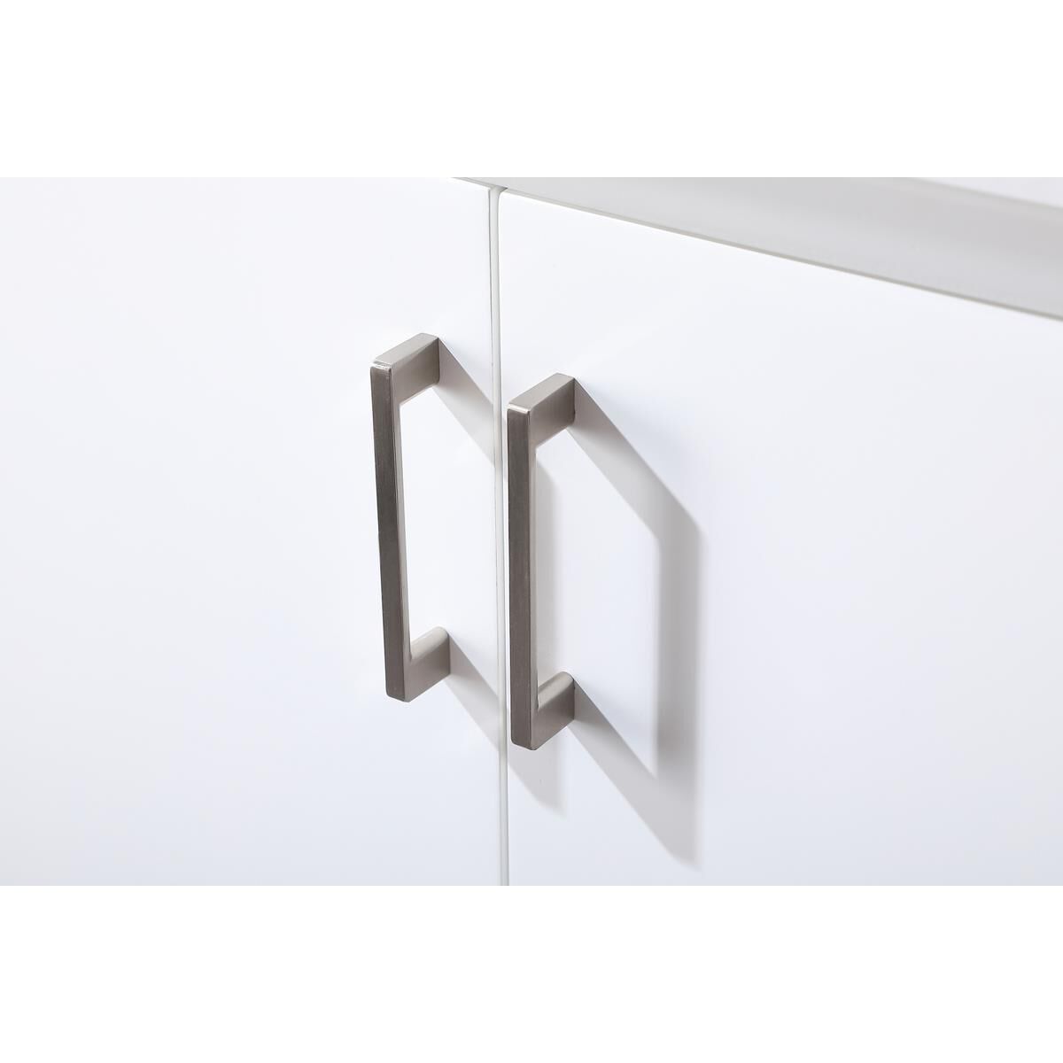 Shown in White finish