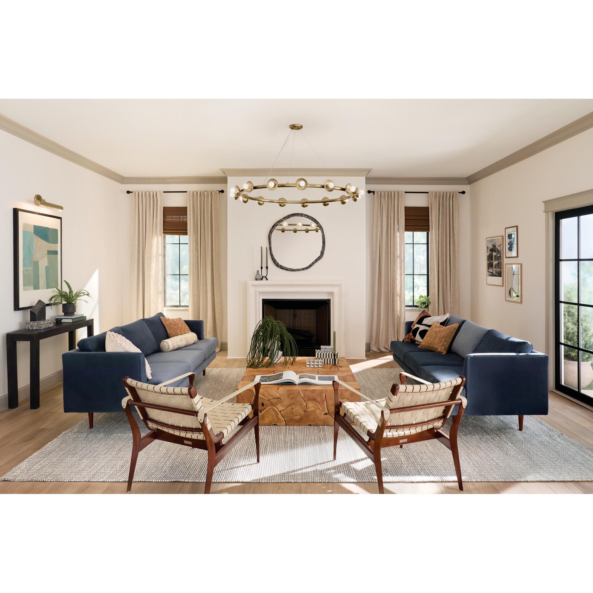 Shown in Champagne Bronze finish