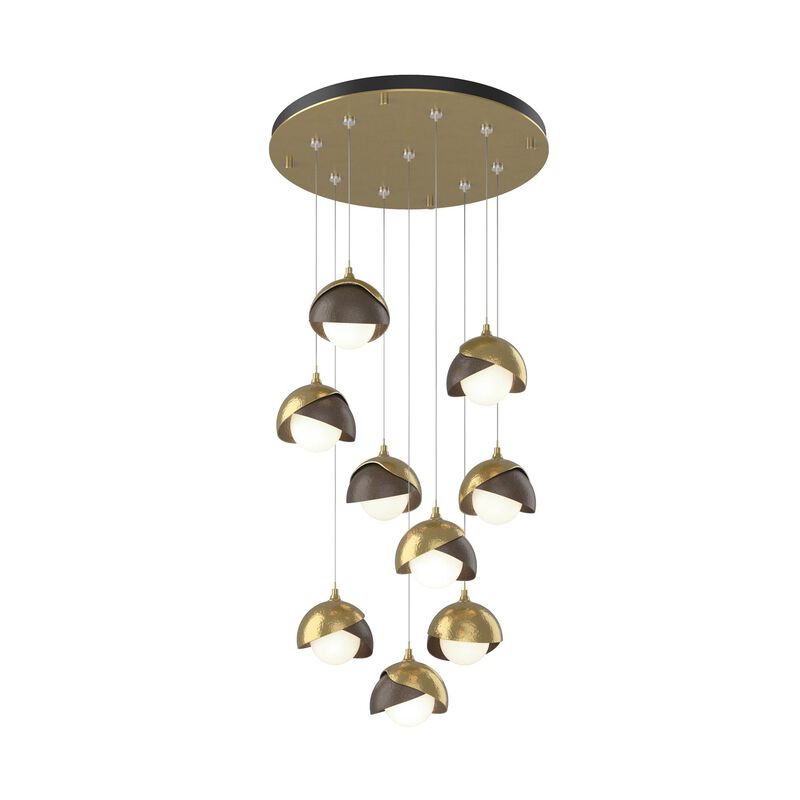 Brooklyn 20 Inch Multi Light Pendant by Hubbardton Forge