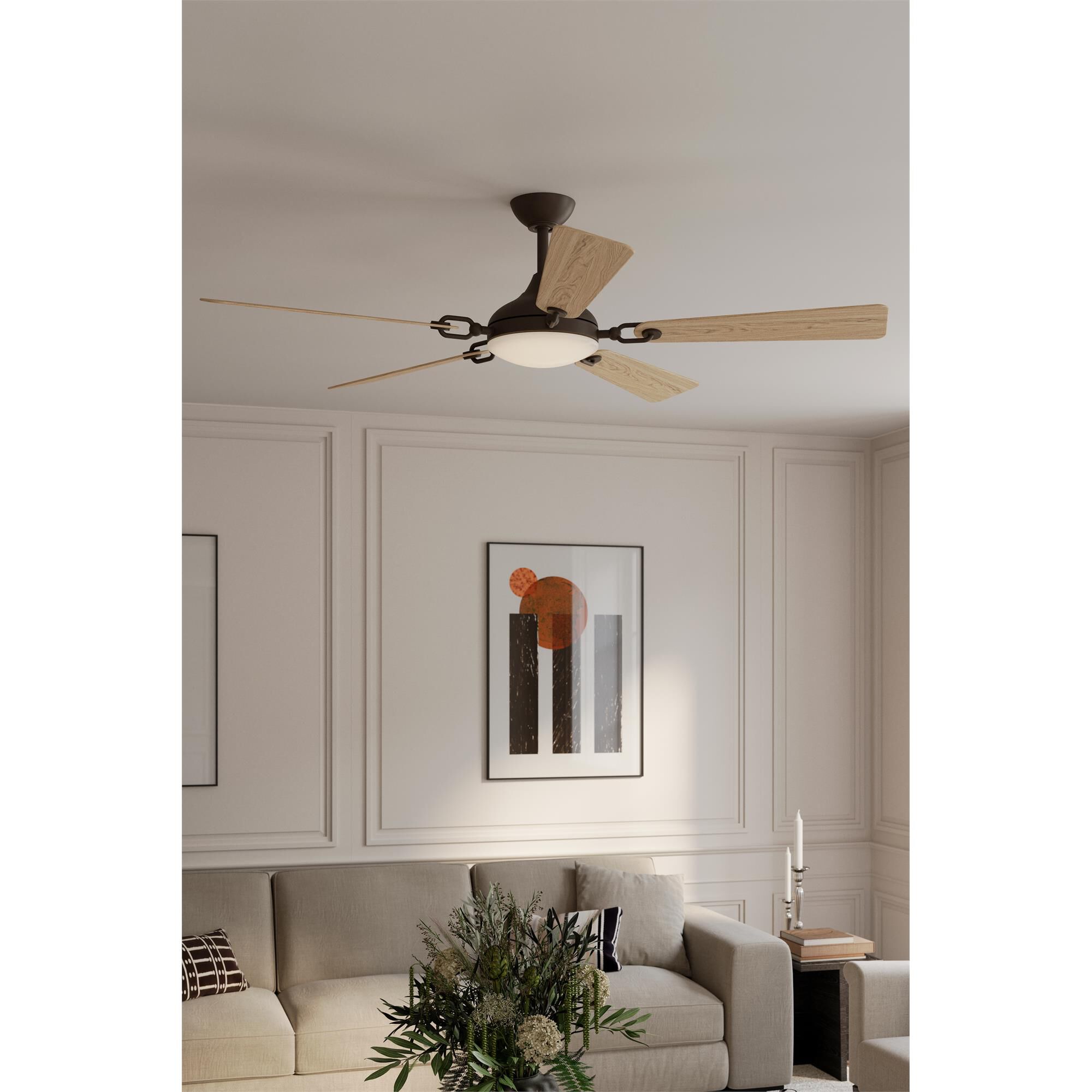 Shown in Dark Bronze finish and Etched Lens glass