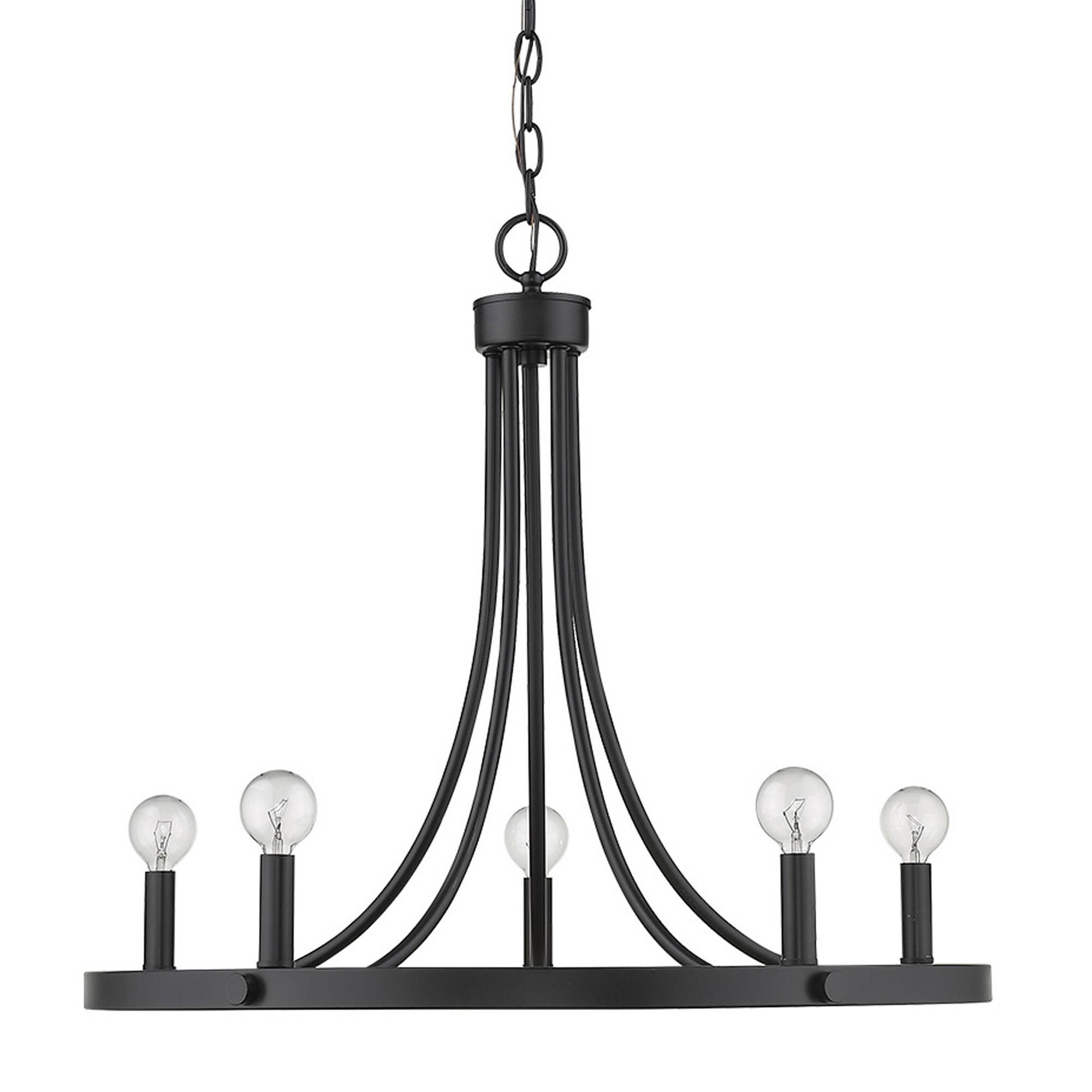 Sawyer 25 Inch 5 Light Chandelier by Acclaim Lighting