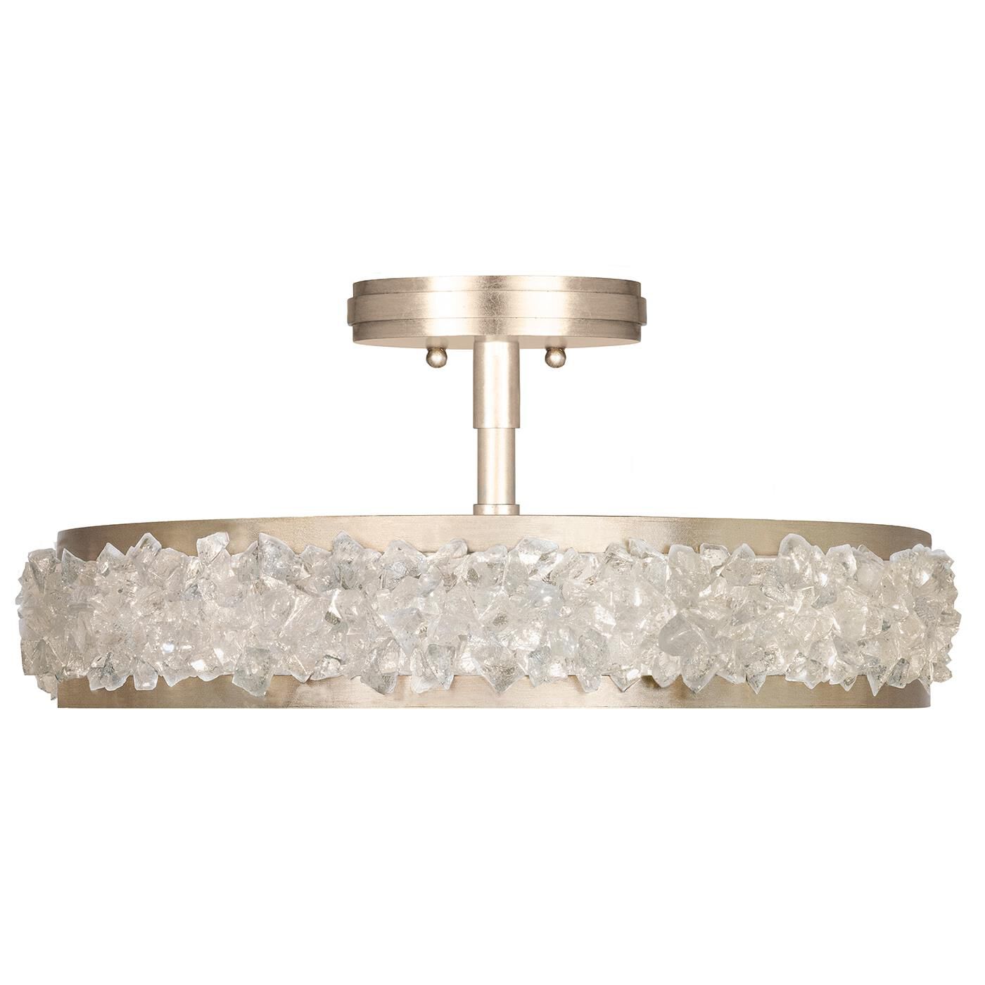 Arctic Halo Semi Flush Mount by Fine Art Handcrafted Lighting