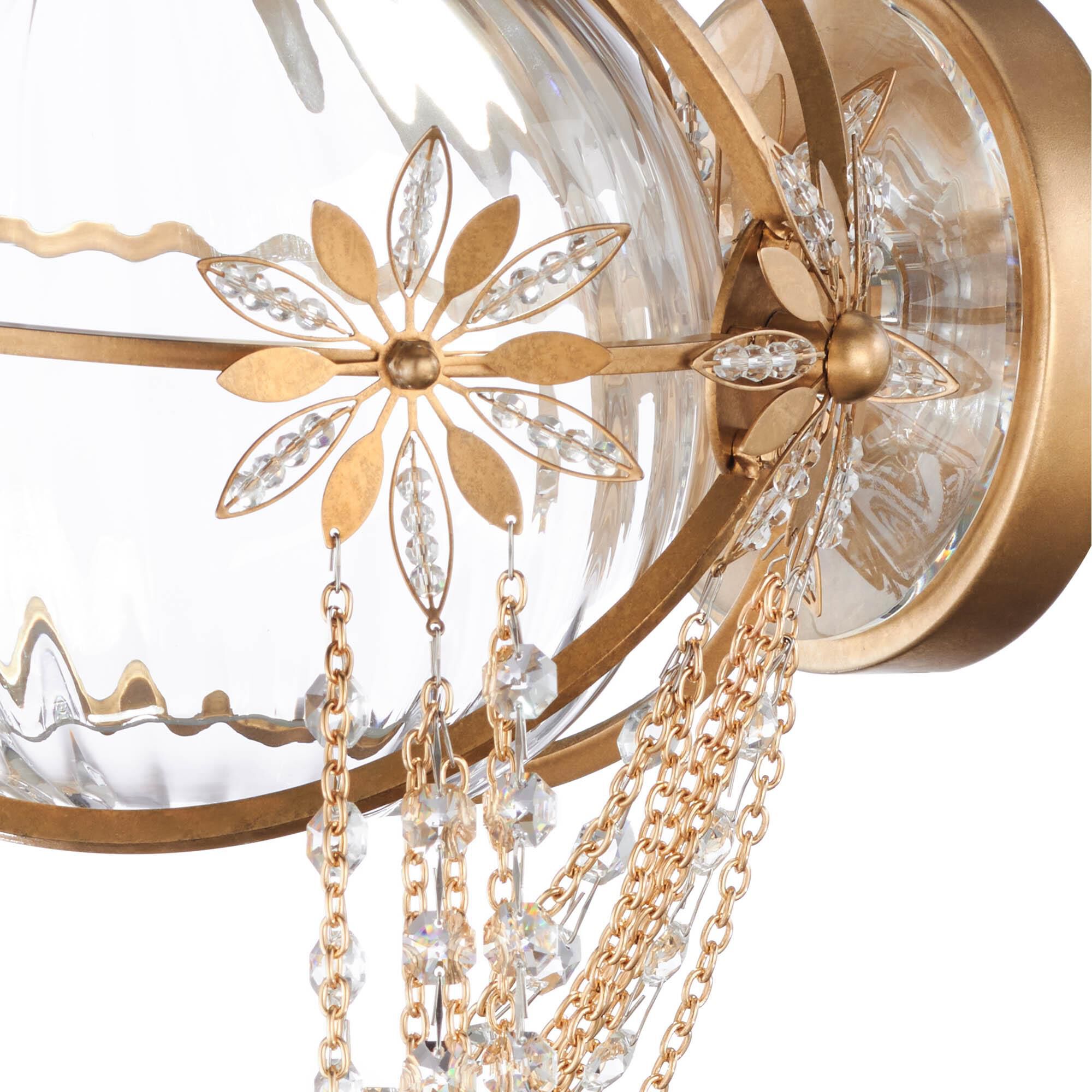 Schonbek Forever Revere 17 Inch LED Wall Sconce