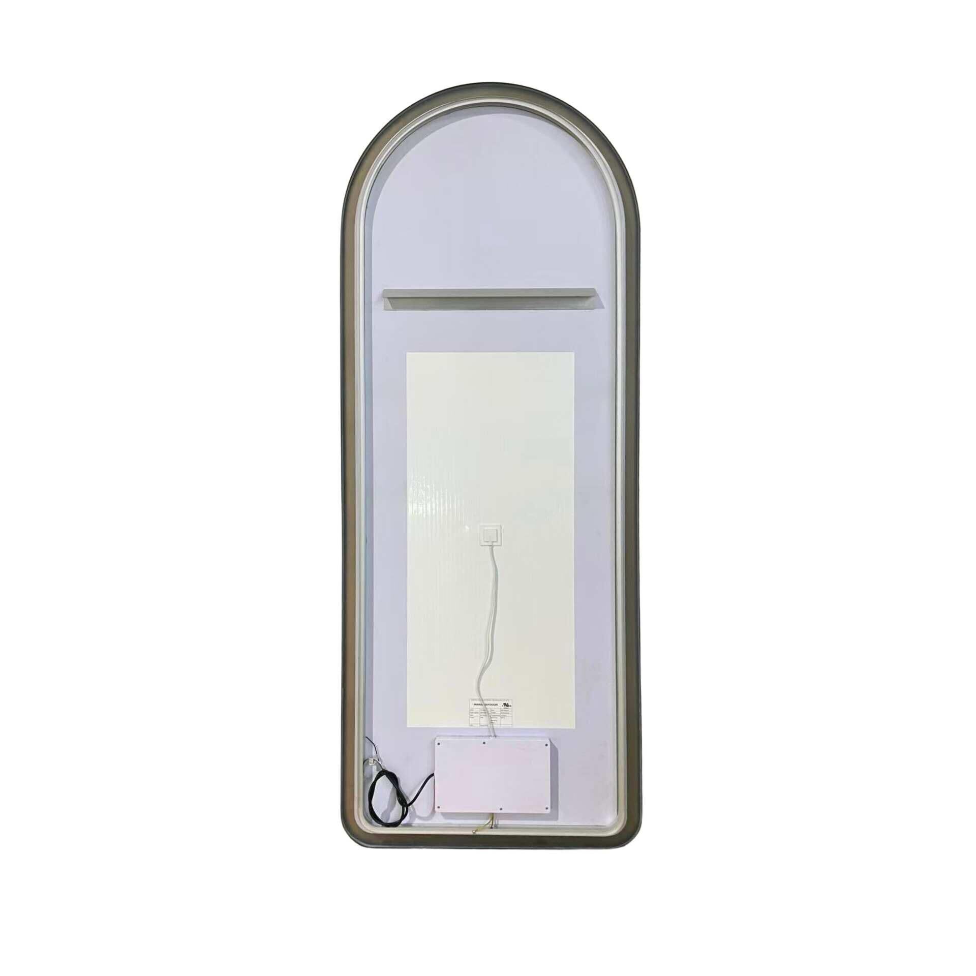 Harmoni 72 Inch Arched LED Lighted Mirror by Elegant Decor